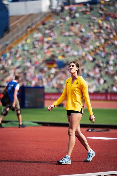 Lea Wipper (GER) am 18.08.2022 bei den Leichtathletik-Europameisterschaften in Muenchen