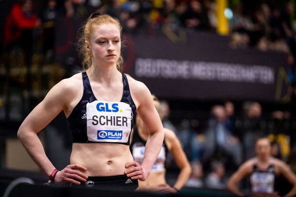 Skadi Schier (SCC Berlin) bei den Deutschen Leichtathletik-Hallenmeisterschaften am 19.02.2023 in der Helmut-Koernig-Halle in Dortmund