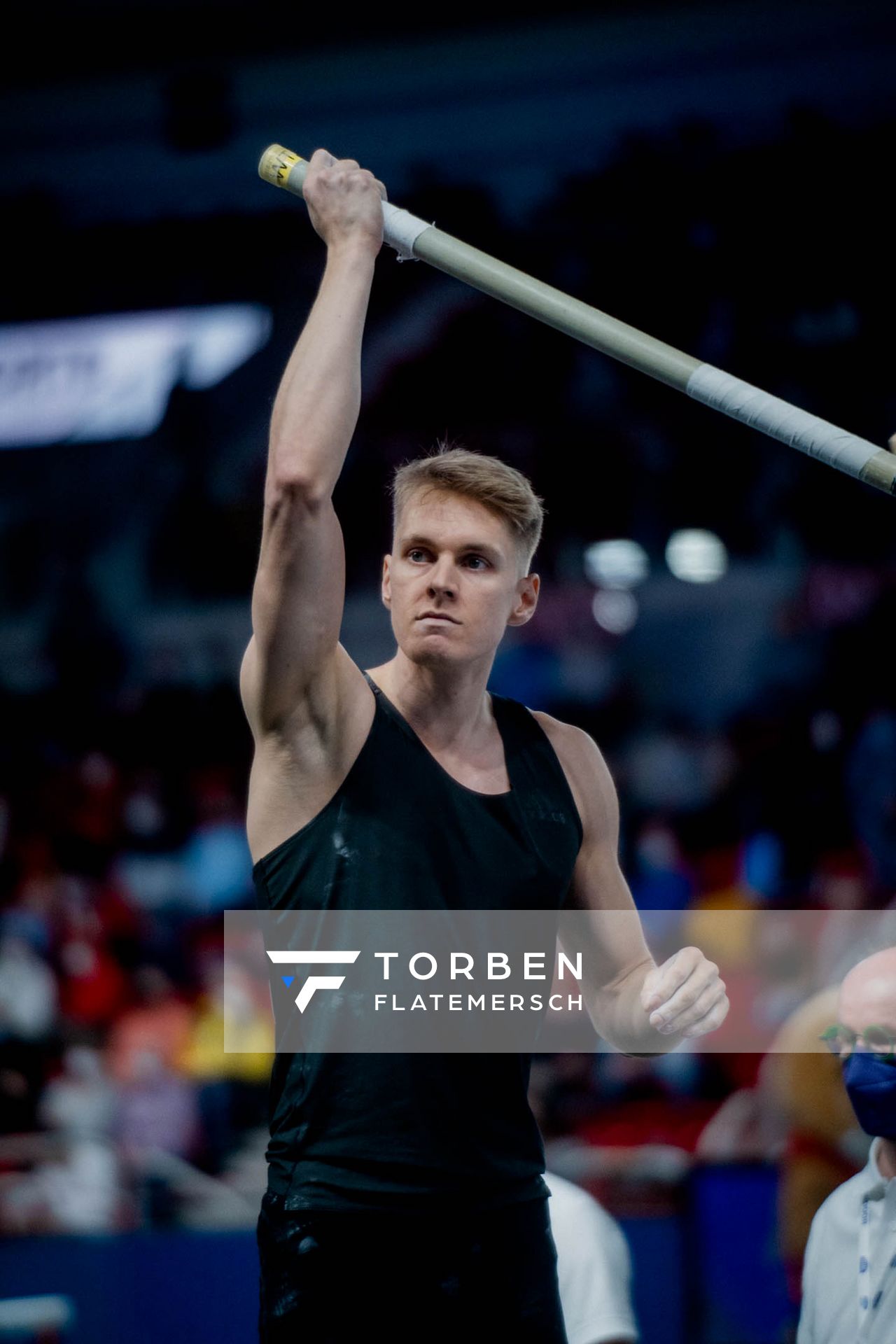 Robert Sobera (POL) am 20.02.2022 beim ISTAF in Duesseldorf