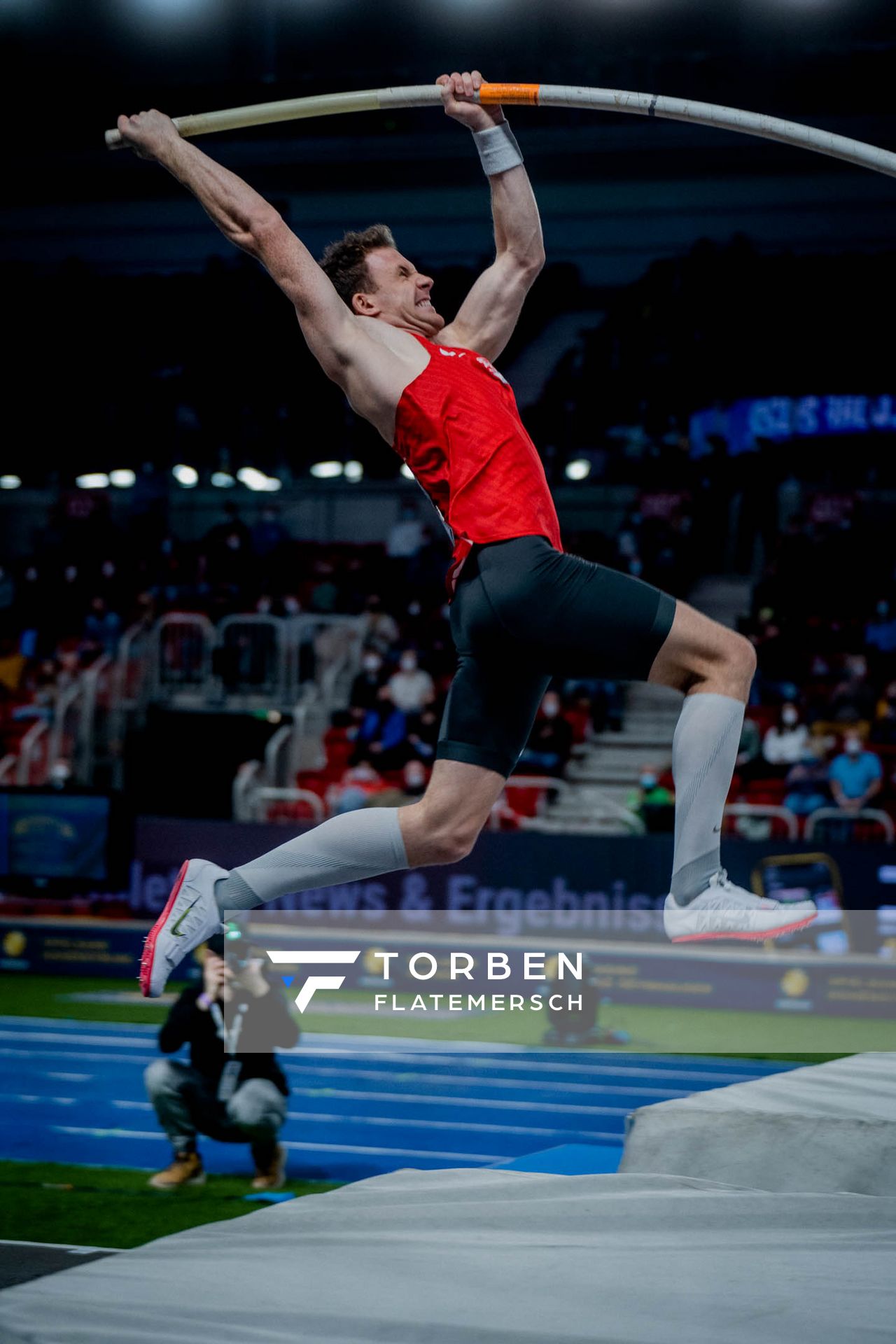 Torben Blech (TSV Bayer 04 Leverkusen) am 20.02.2022 beim ISTAF in Duesseldorf