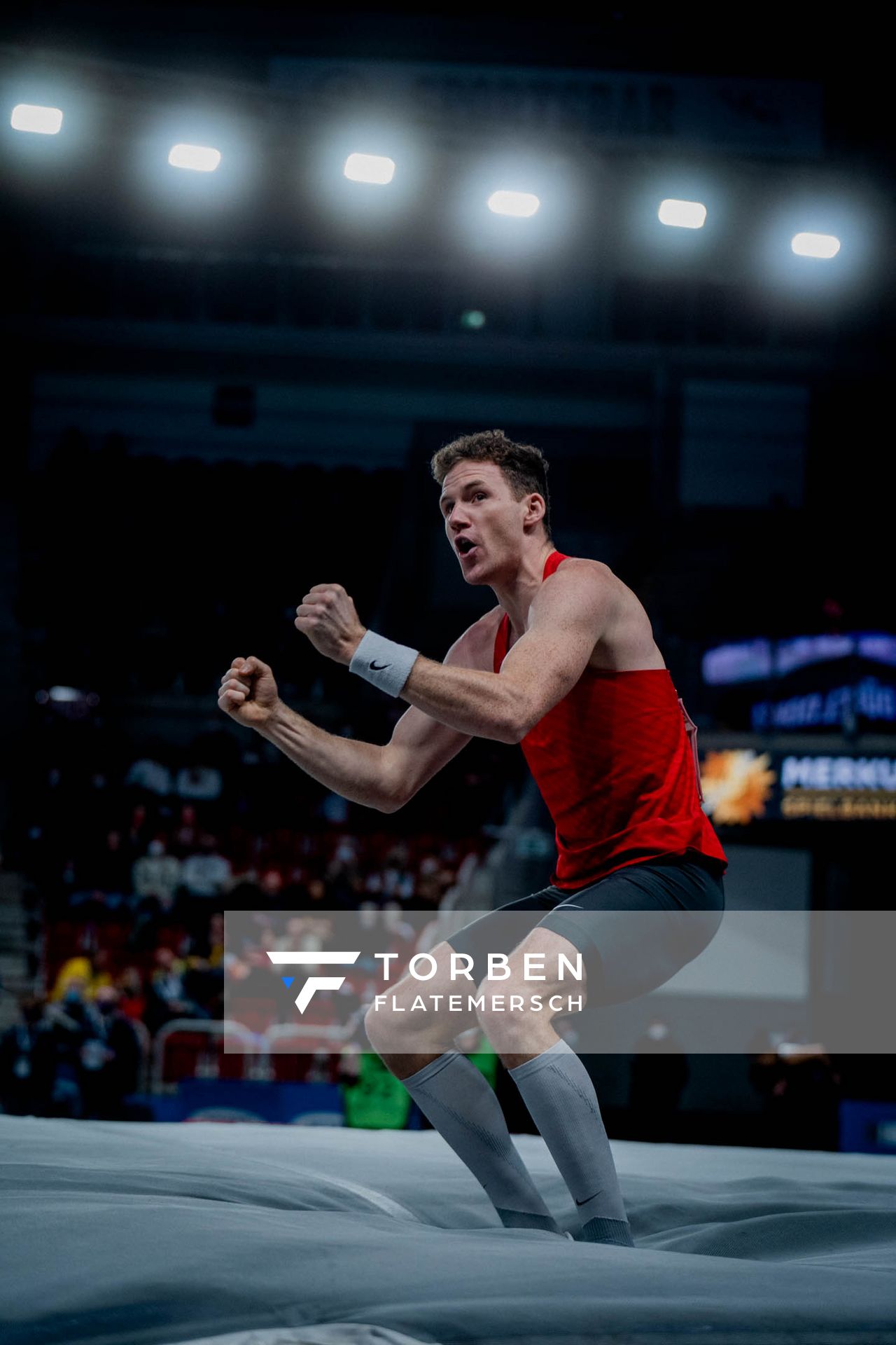 Torben Blech (TSV Bayer 04 Leverkusen) am 20.02.2022 beim ISTAF in Duesseldorf