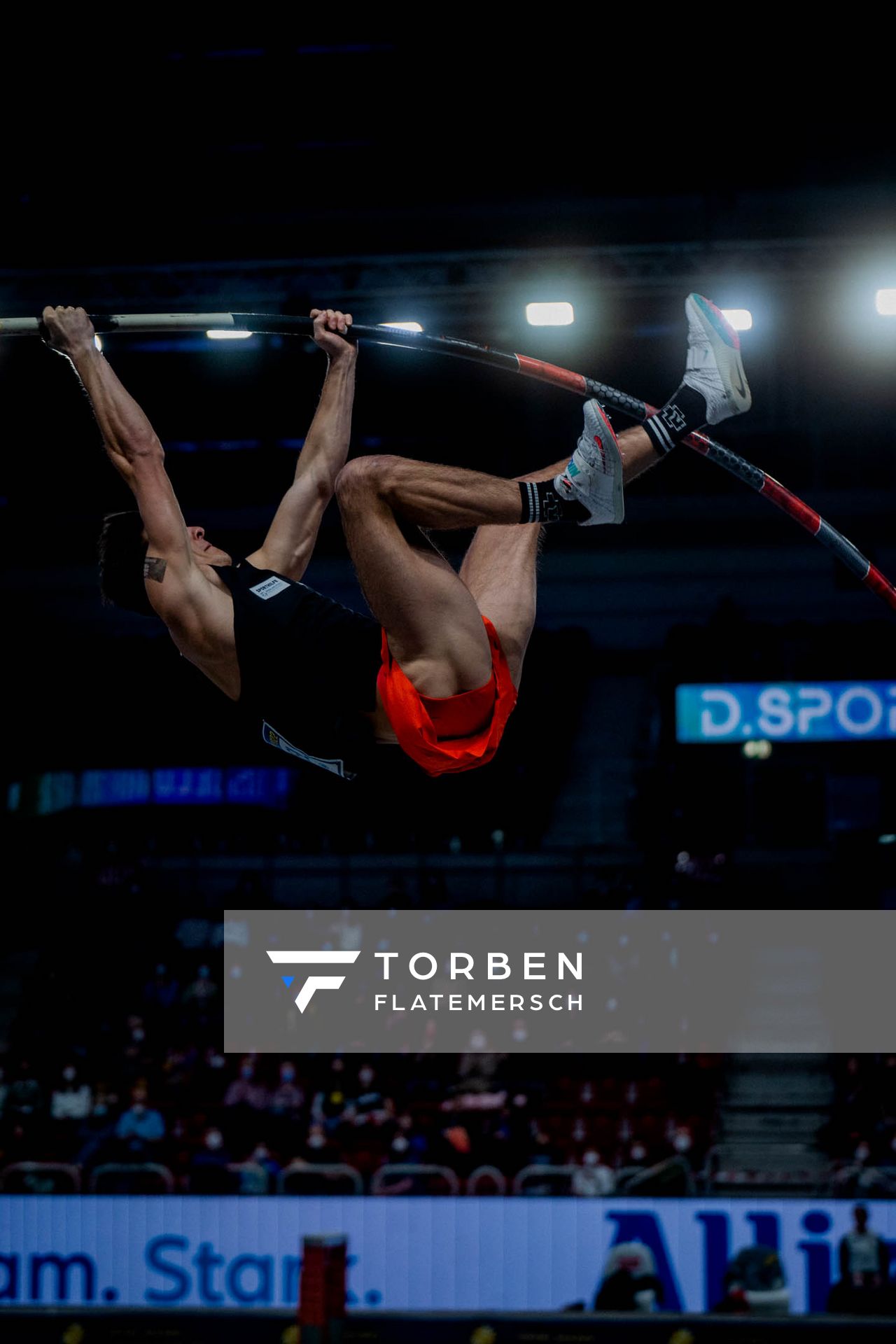 Oleg Zernikel (ASV Landau) am 20.02.2022 beim ISTAF in Duesseldorf