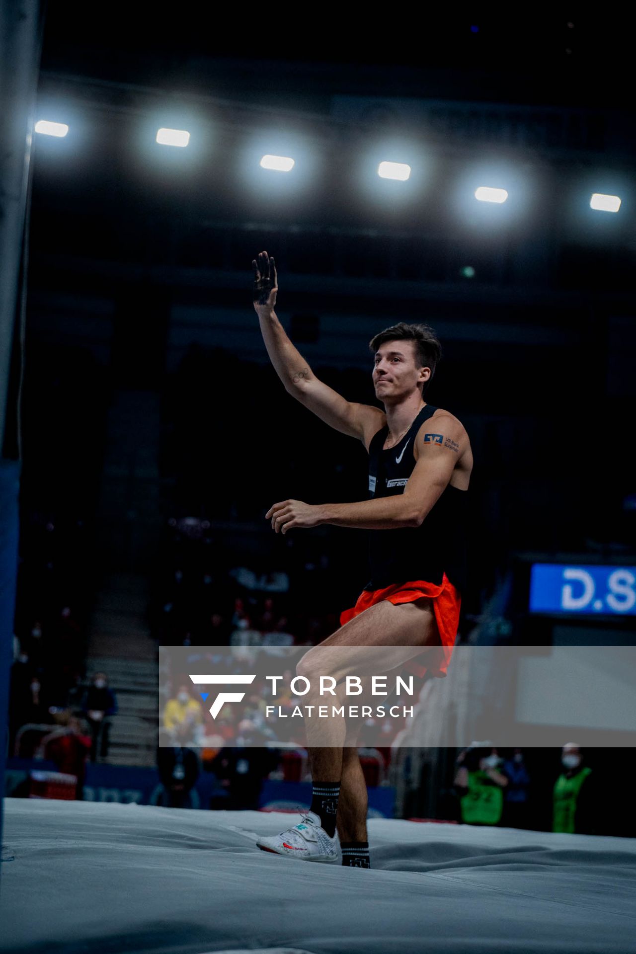 Oleg Zernikel (ASV Landau) am 20.02.2022 beim ISTAF in Duesseldorf