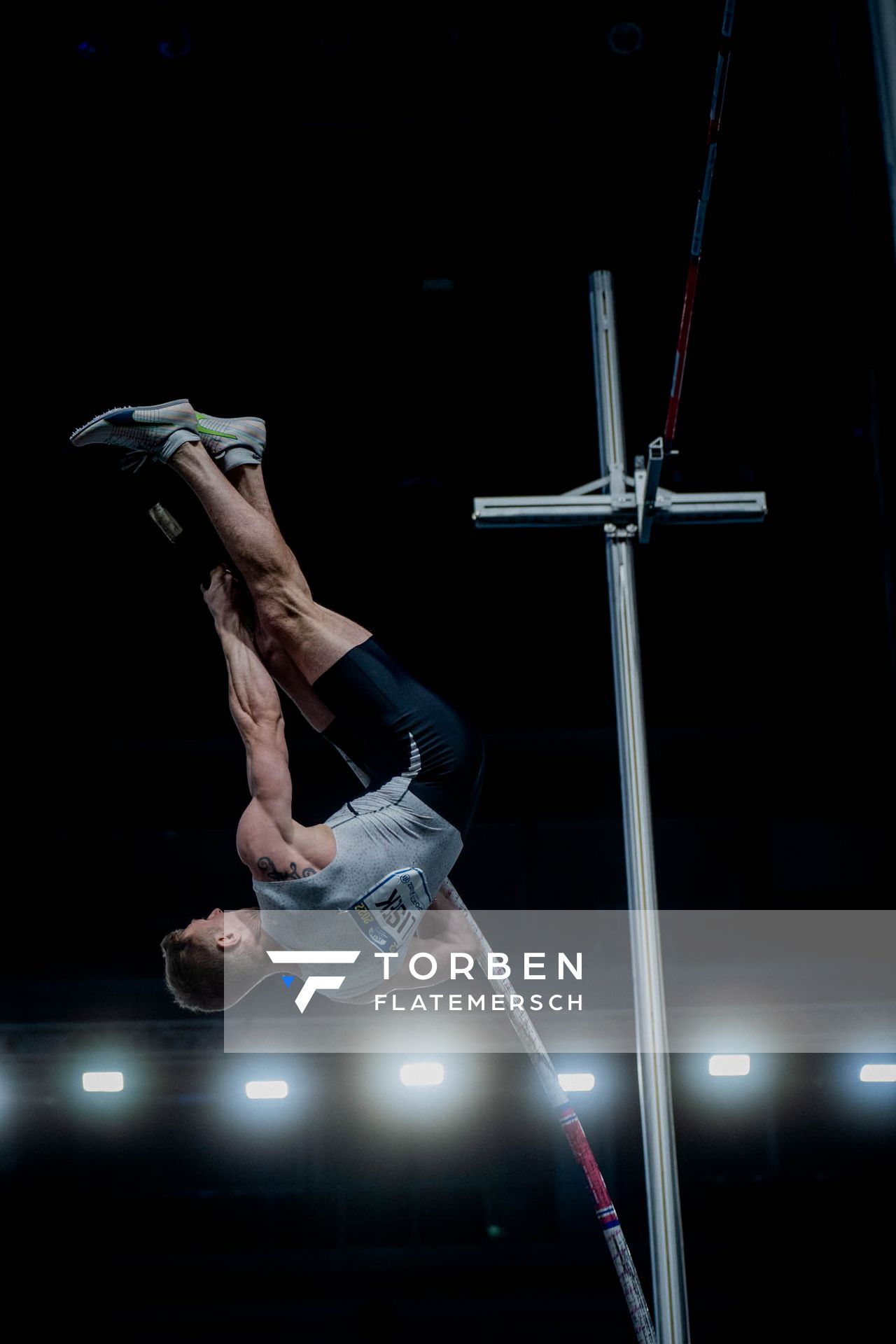 Piotr Lisek (POL) beim Stabhochsprung am 20.02.2022 beim ISTAF in Duesseldorf