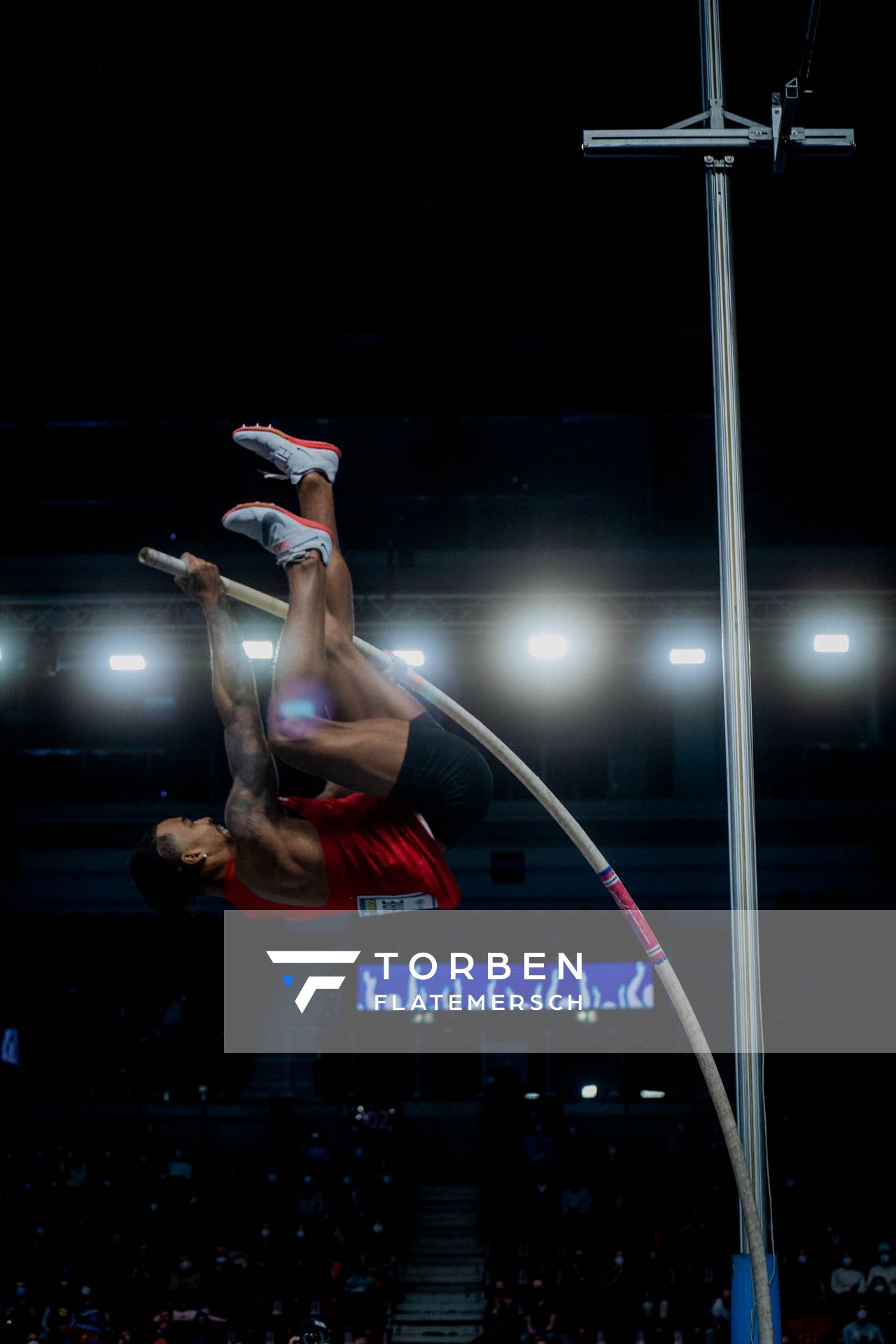 Bo Kanda Lita Baehre (TSV Bayer 04 Leverkusen) am 20.02.2022 beim ISTAF in Duesseldorf