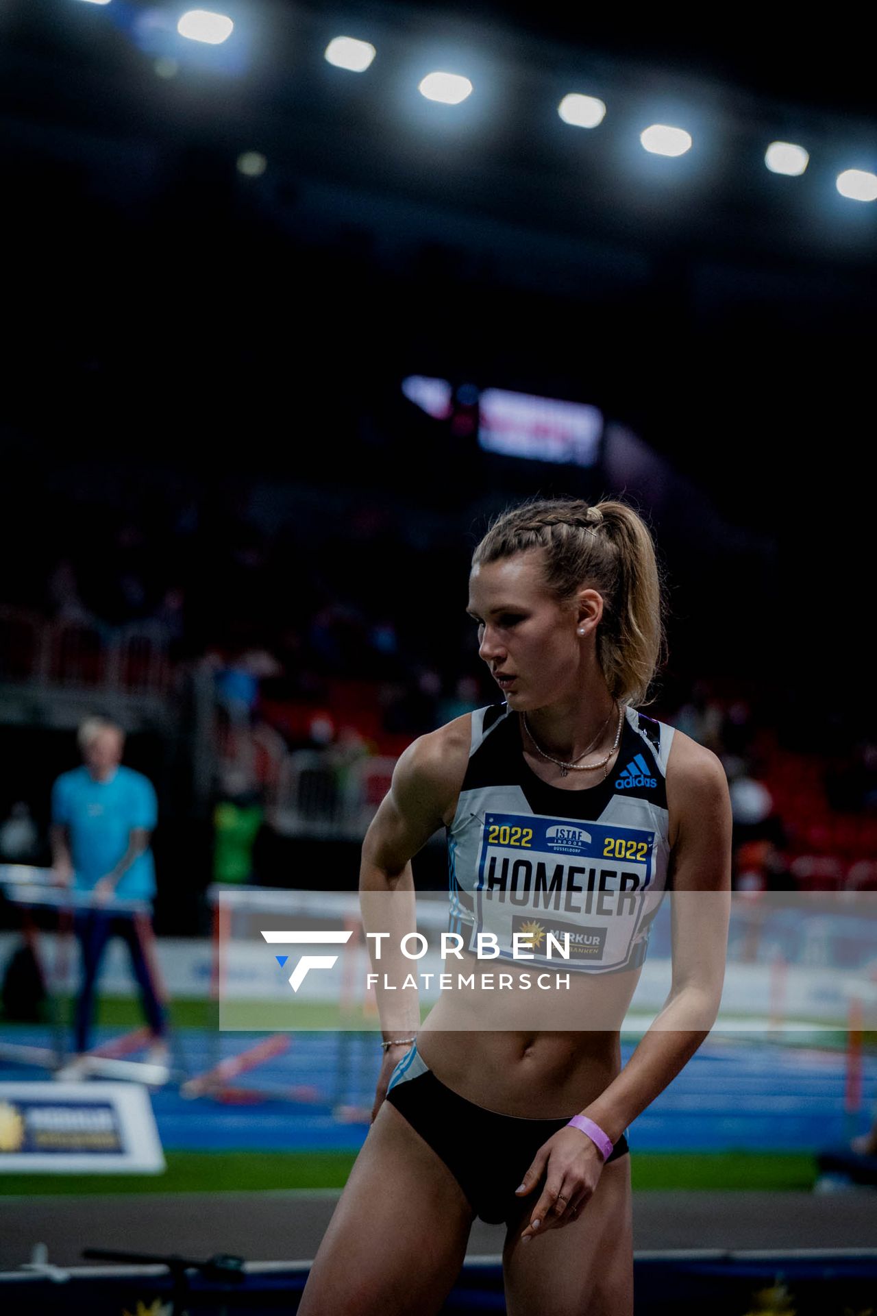 Merle Homeier (LG Goettingen) am 20.02.2022 beim ISTAF in Duesseldorf