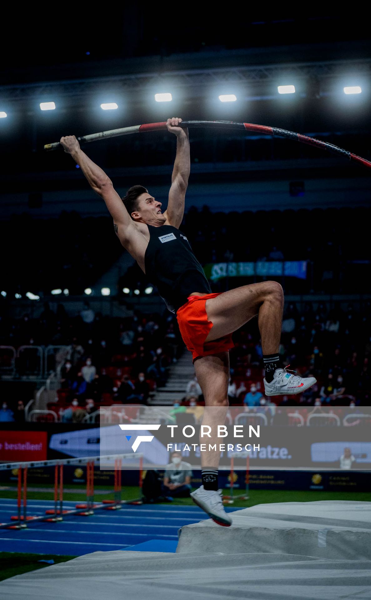 Oleg Zernikel (ASV Landau) am 20.02.2022 beim ISTAF in Duesseldorf