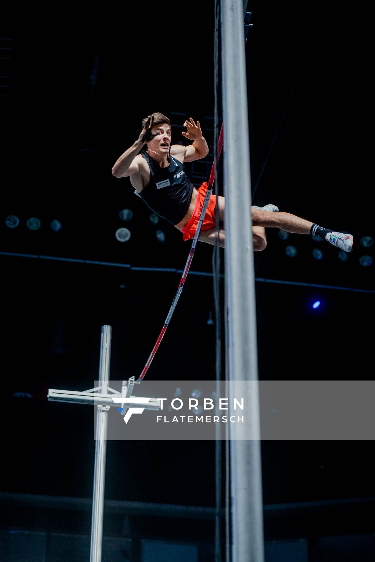 Oleg Zernikel (ASV Landau) am 20.02.2022 beim ISTAF in Duesseldorf