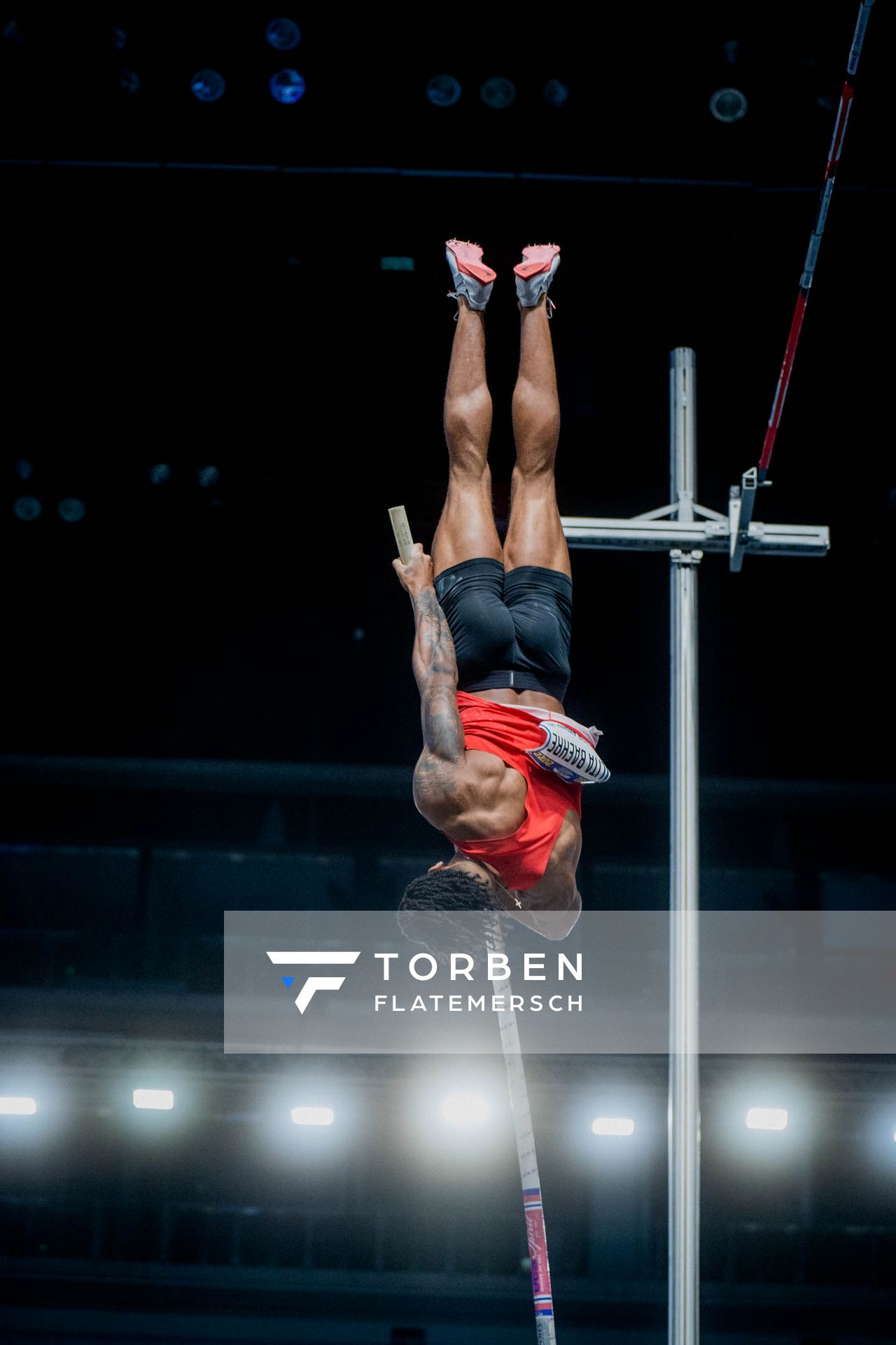 Bo Kanda Lita Baehre (TSV Bayer 04 Leverkusen) am 20.02.2022 beim ISTAF in Duesseldorf