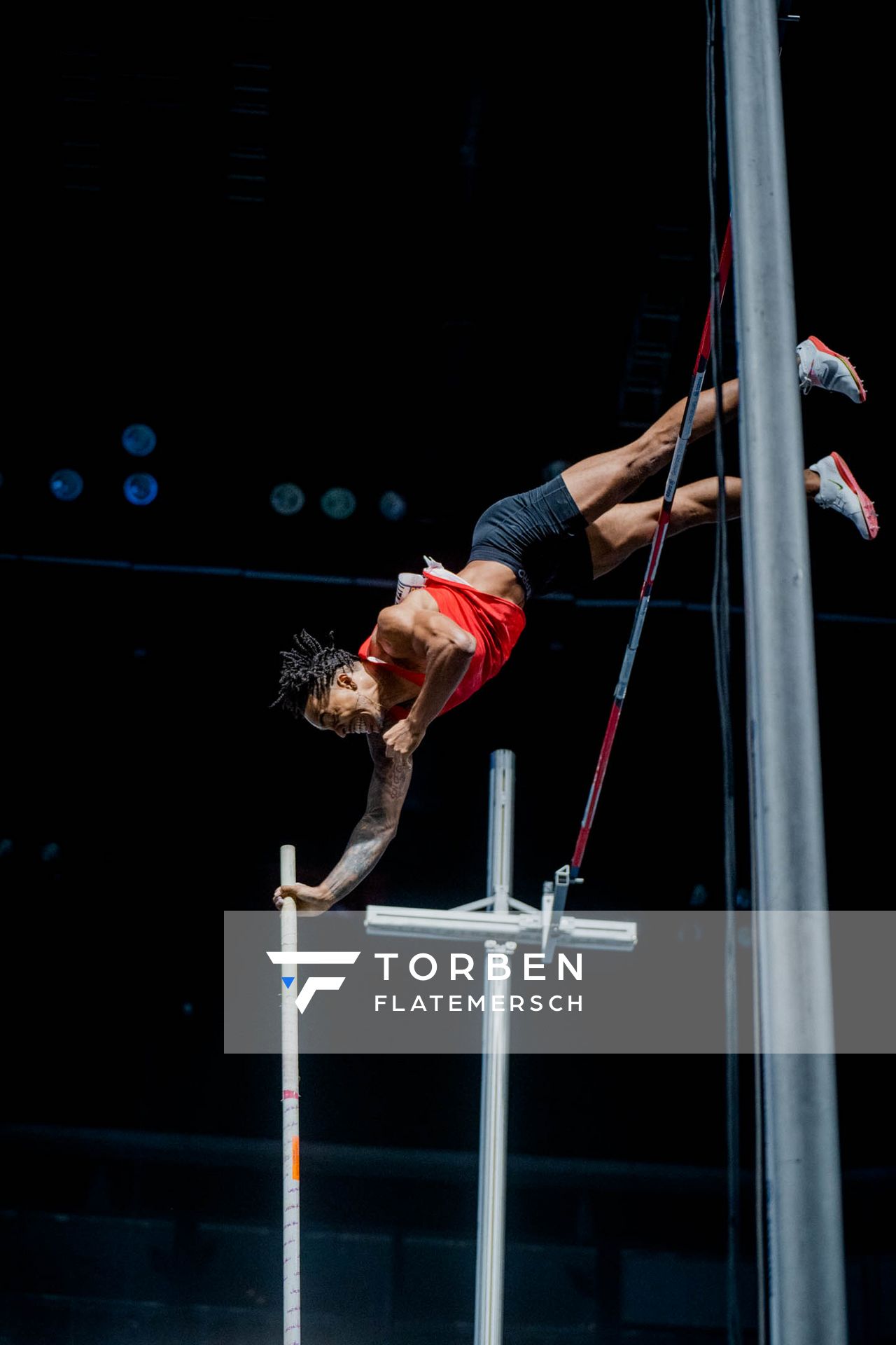 Bo Kanda Lita Baehre (TSV Bayer 04 Leverkusen) am 20.02.2022 beim ISTAF in Duesseldorf