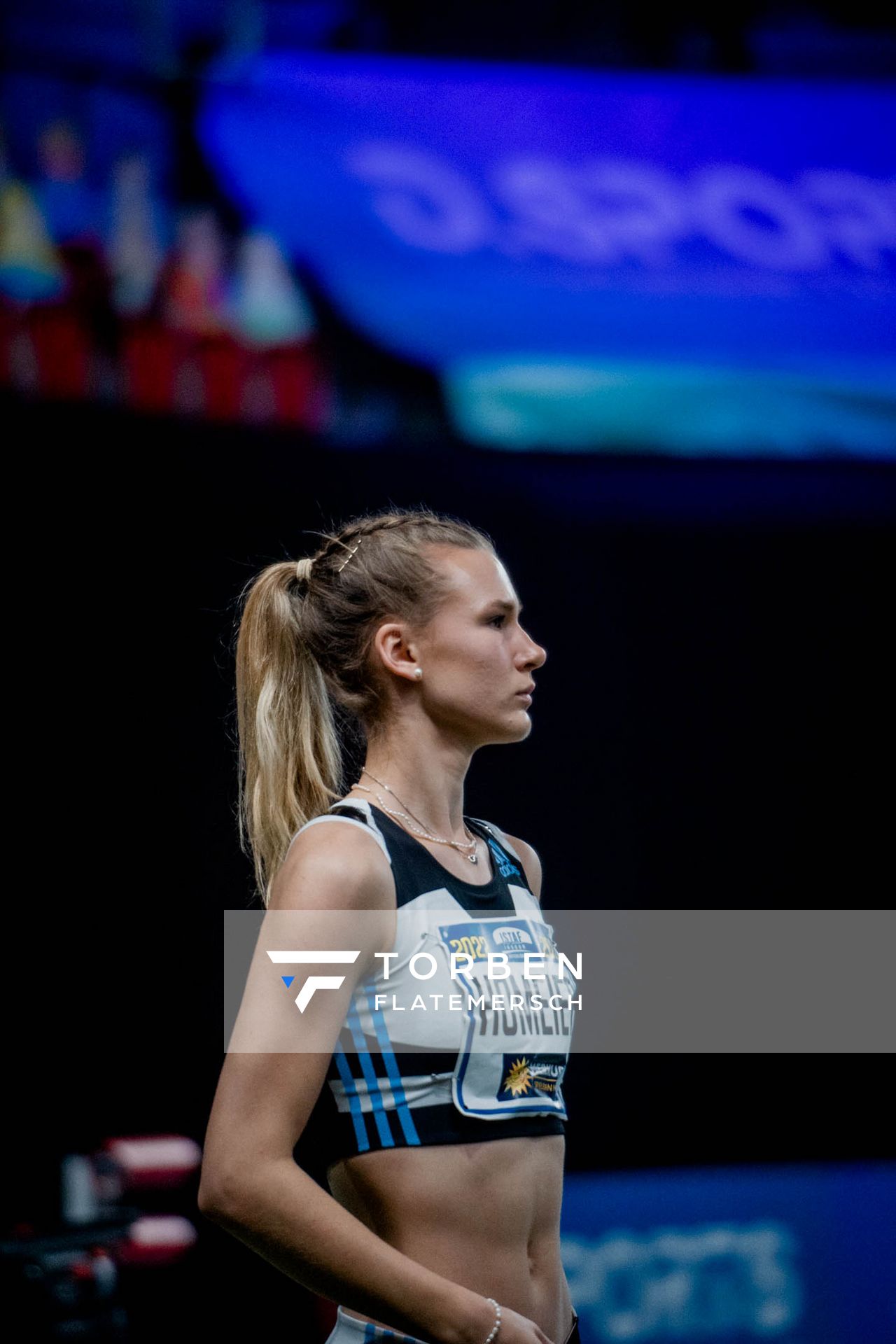 Merle Homeier (LG Goettingen) am 20.02.2022 beim ISTAF in Duesseldorf