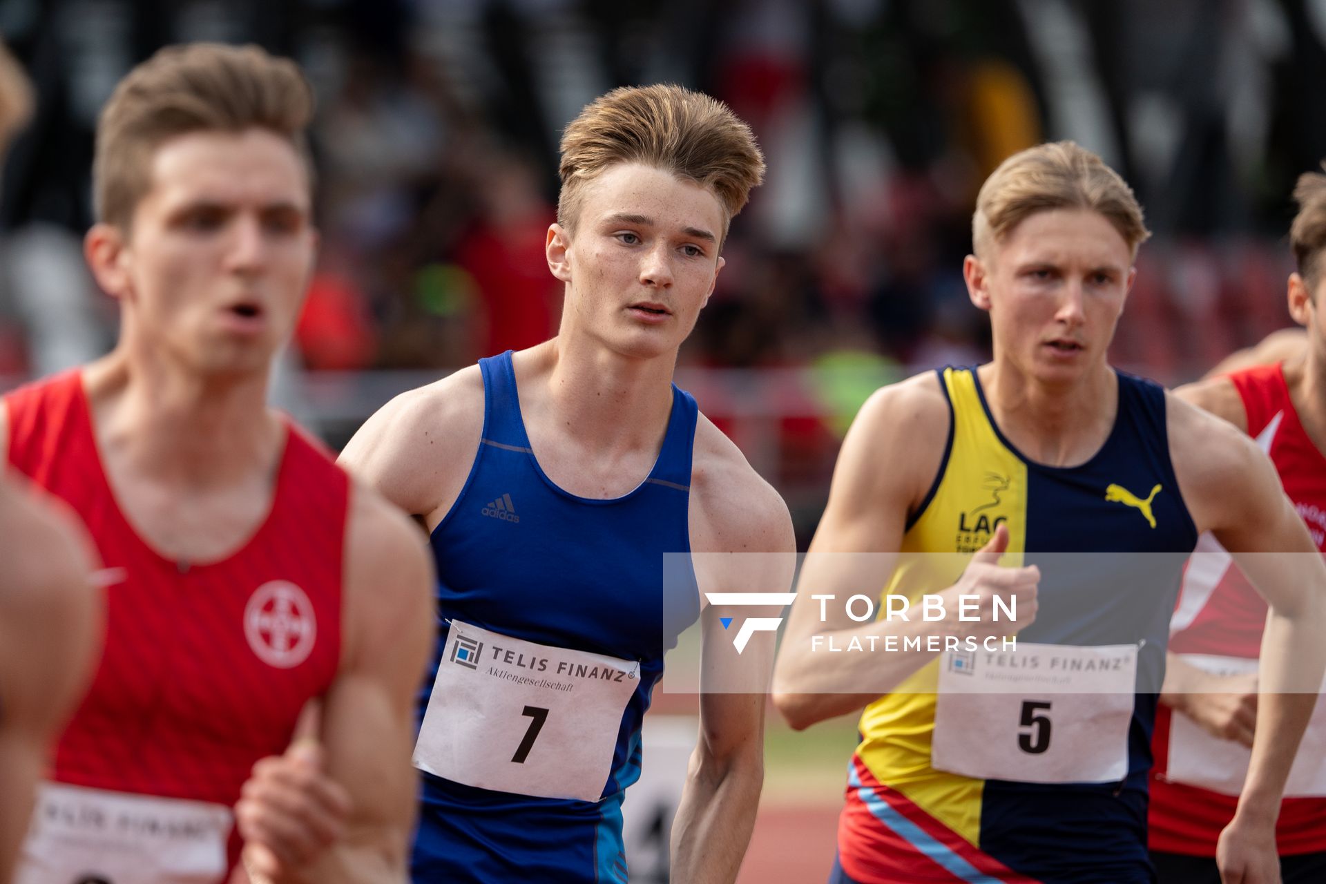 Rocco Martin (SG Motor Gohlis-Nord Leipzig e.V.) am 25.07.2020 waehrend der Laufnacht der Sparkassen Gala in Regensburg