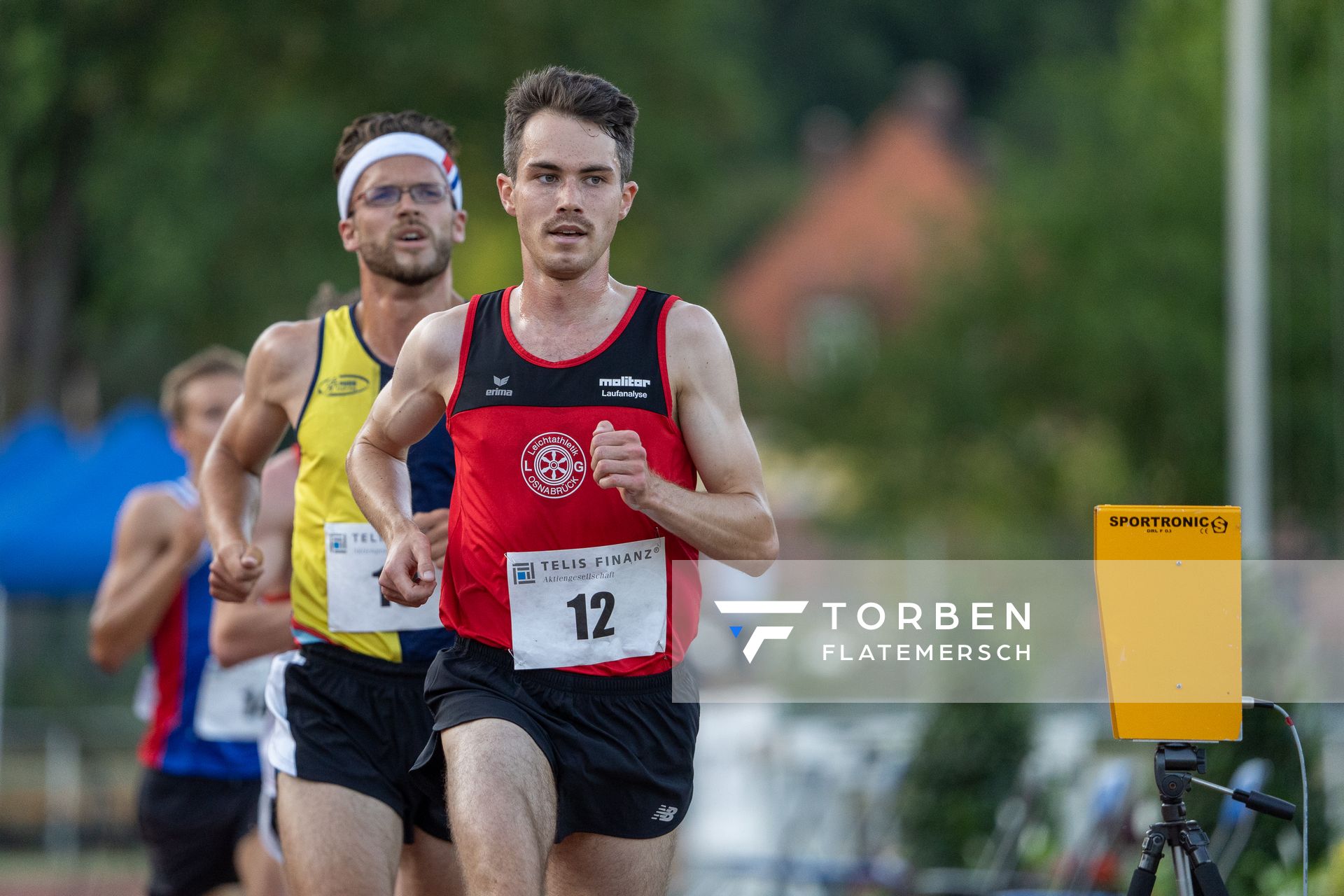 Marvin Dierker (LG Osnabrueck) am 25.07.2020 waehrend der Laufnacht der Sparkassen Gala in Regensburg