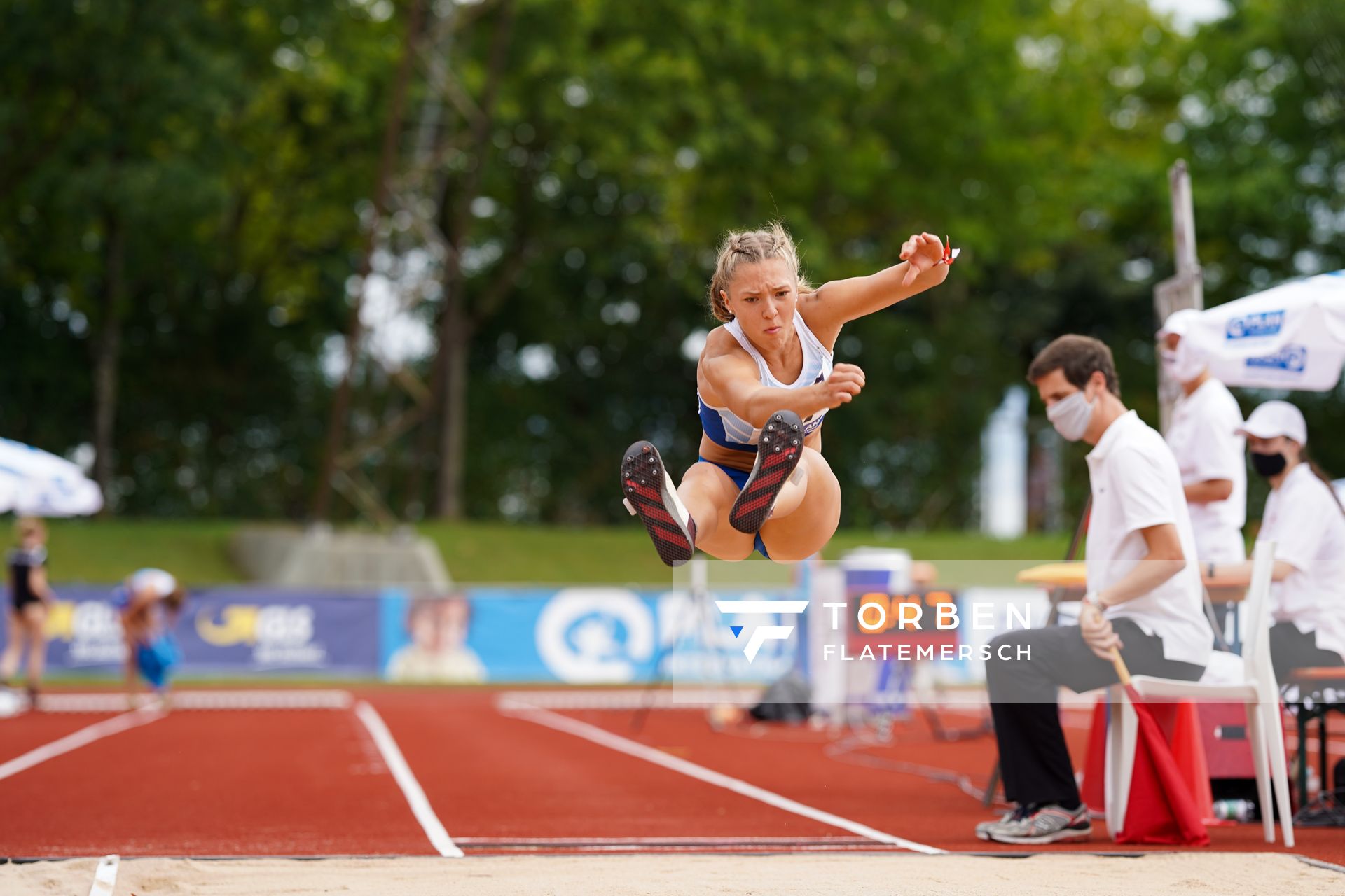 ;Deutsche Leichtathletik-Mehrkampfmeisterschaften (Tag 3) am 23.08.2020 in Vaterstetten (Bayern)