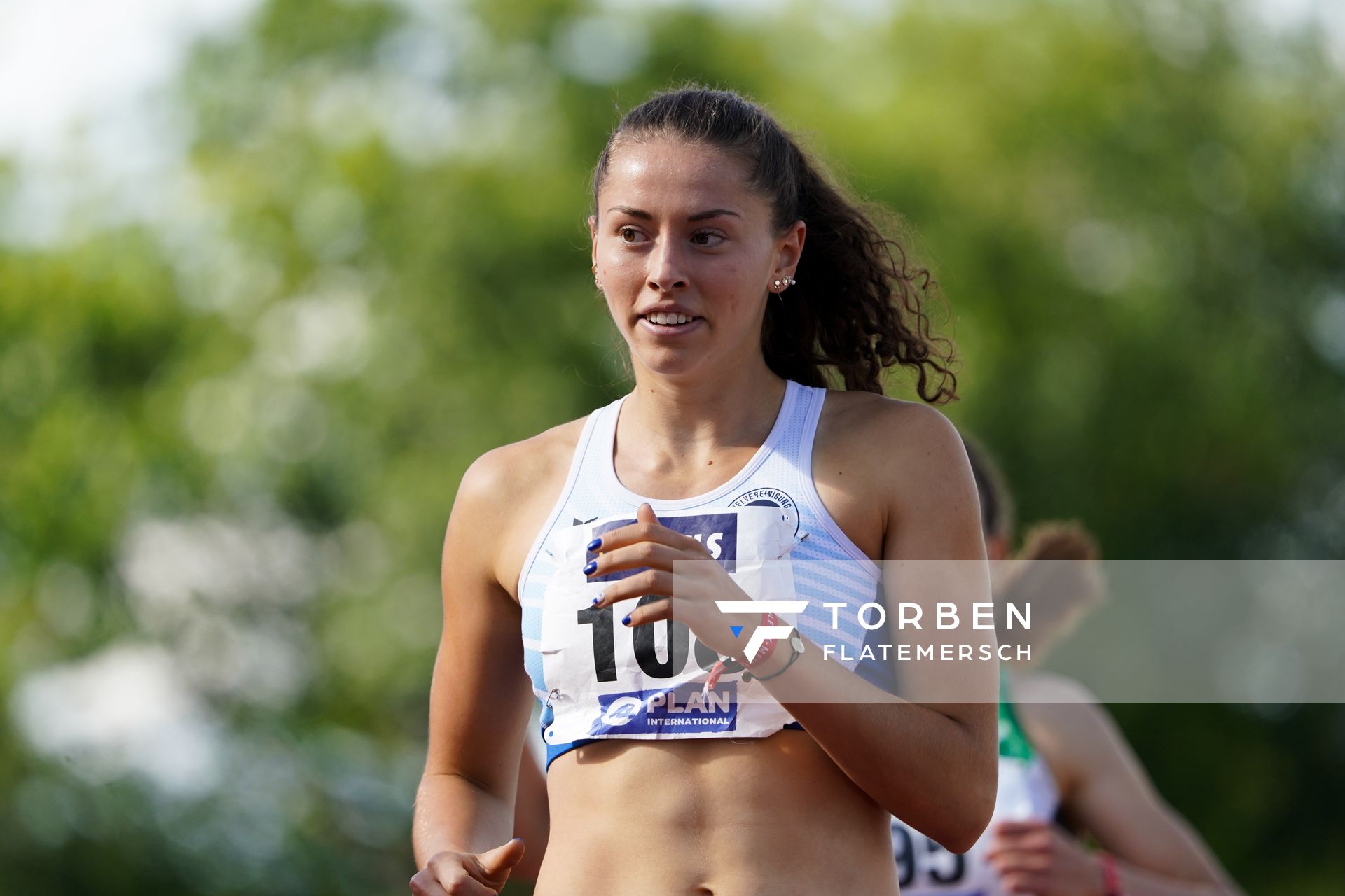 Angela Stockert (SpVgg. Auerbach/Streitheim);Deutsche Leichtathletik-Mehrkampfmeisterschaften (Tag 3) am 23.08.2020 in Vaterstetten (Bayern)