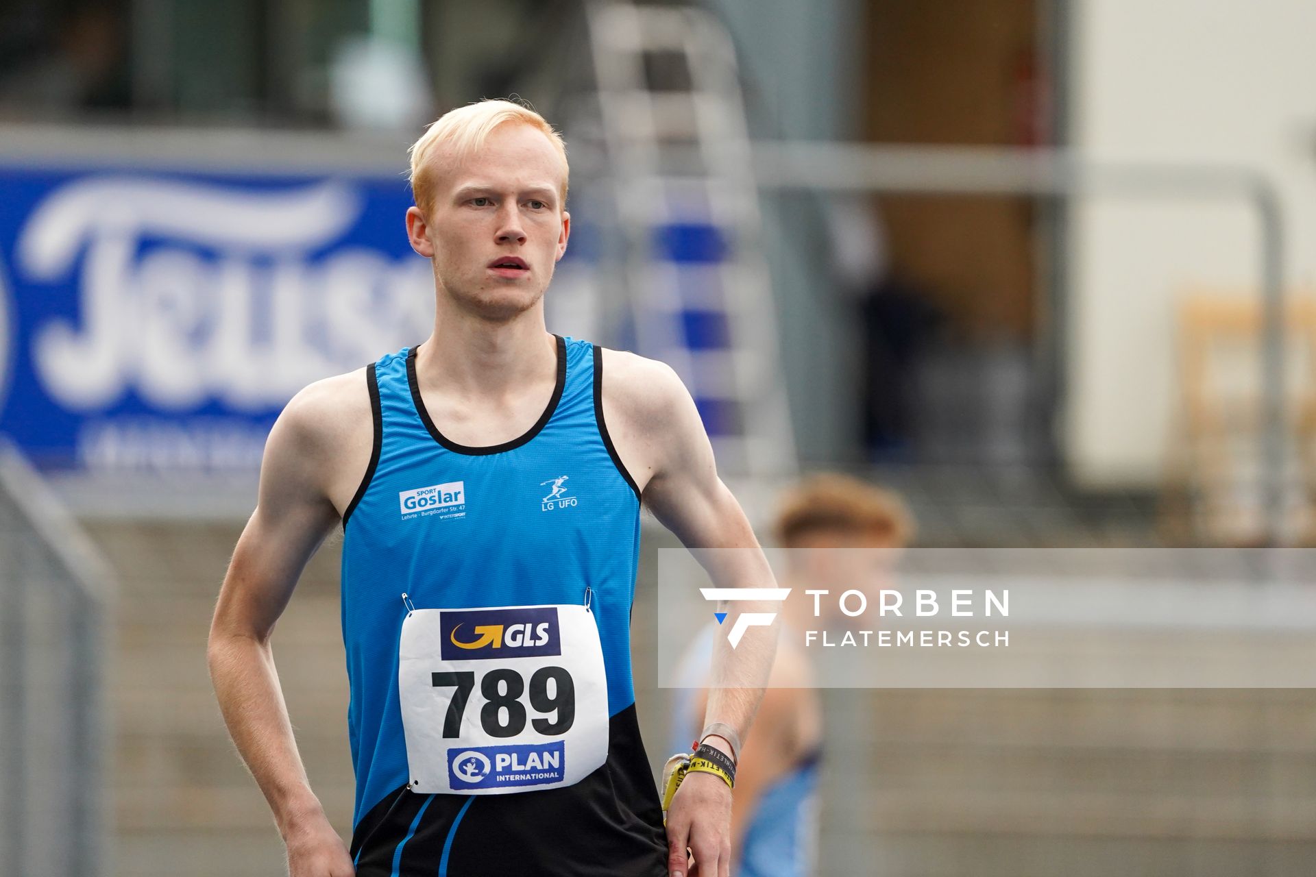 Samuel Malte Thoemmes (LG UnterluessFassbergOldendorf) am 05.09.2020 waehrend den deutschen Leichtathletik-Jugendmeisterschaften im Frankenstadion in Heilbronn (Tag2)