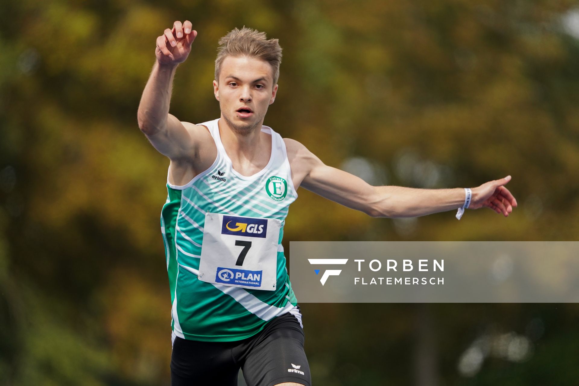 Joshua Ahrens (Eintracht Hildesheim) am 06.09.2020 waehrend den deutschen Leichtathletik-Jugendmeisterschaften im Frankenstadion in Heilbronn (Tag 3)