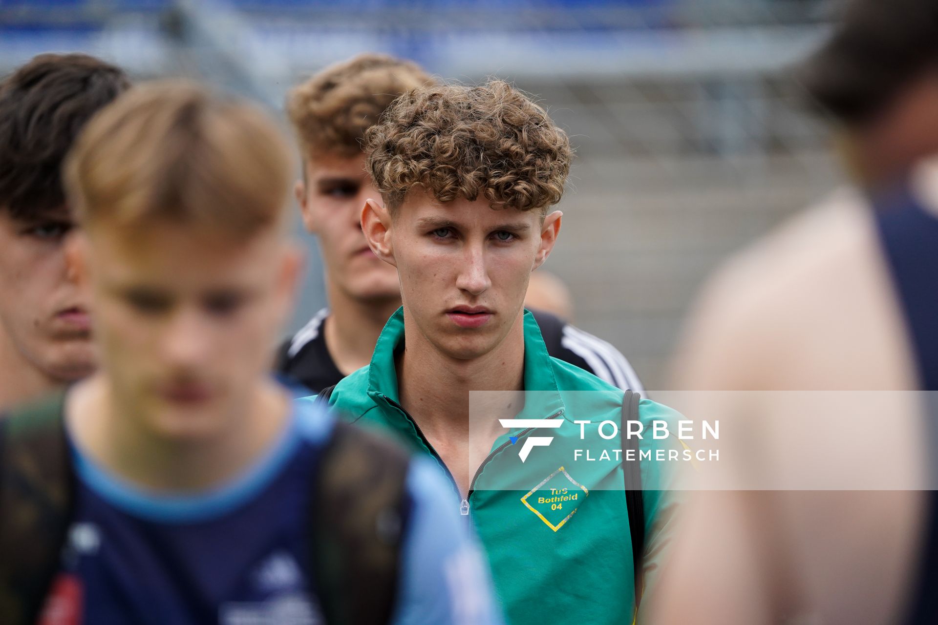 Tom Unverricht (TuS Bothfeld) am 06.09.2020 waehrend den deutschen Leichtathletik-Jugendmeisterschaften im Frankenstadion in Heilbronn (Tag 3)