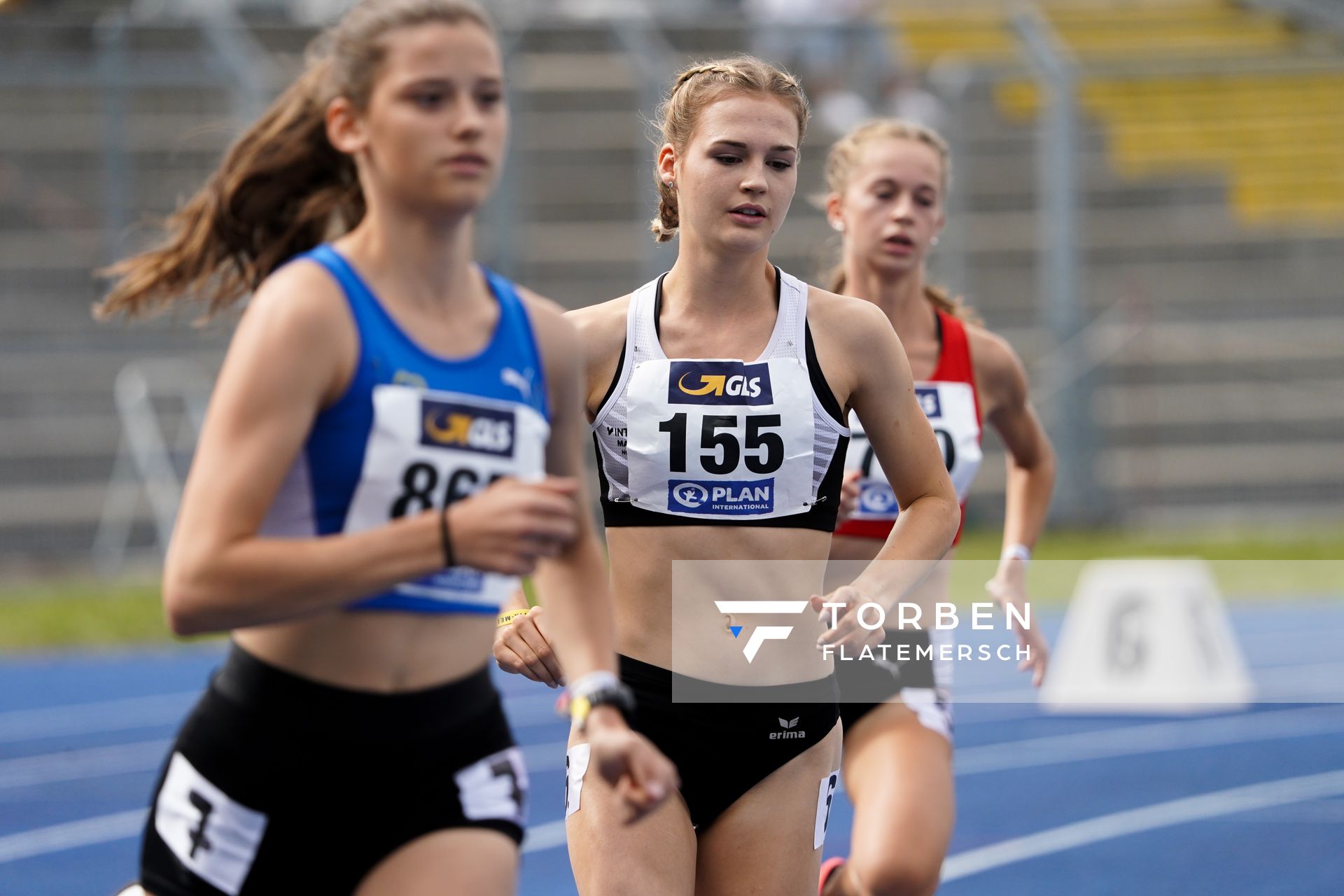 Rieke Emmrich (LC Nordhorn) am 06.09.2020 waehrend den deutschen Leichtathletik-Jugendmeisterschaften im Frankenstadion in Heilbronn (Tag 3)