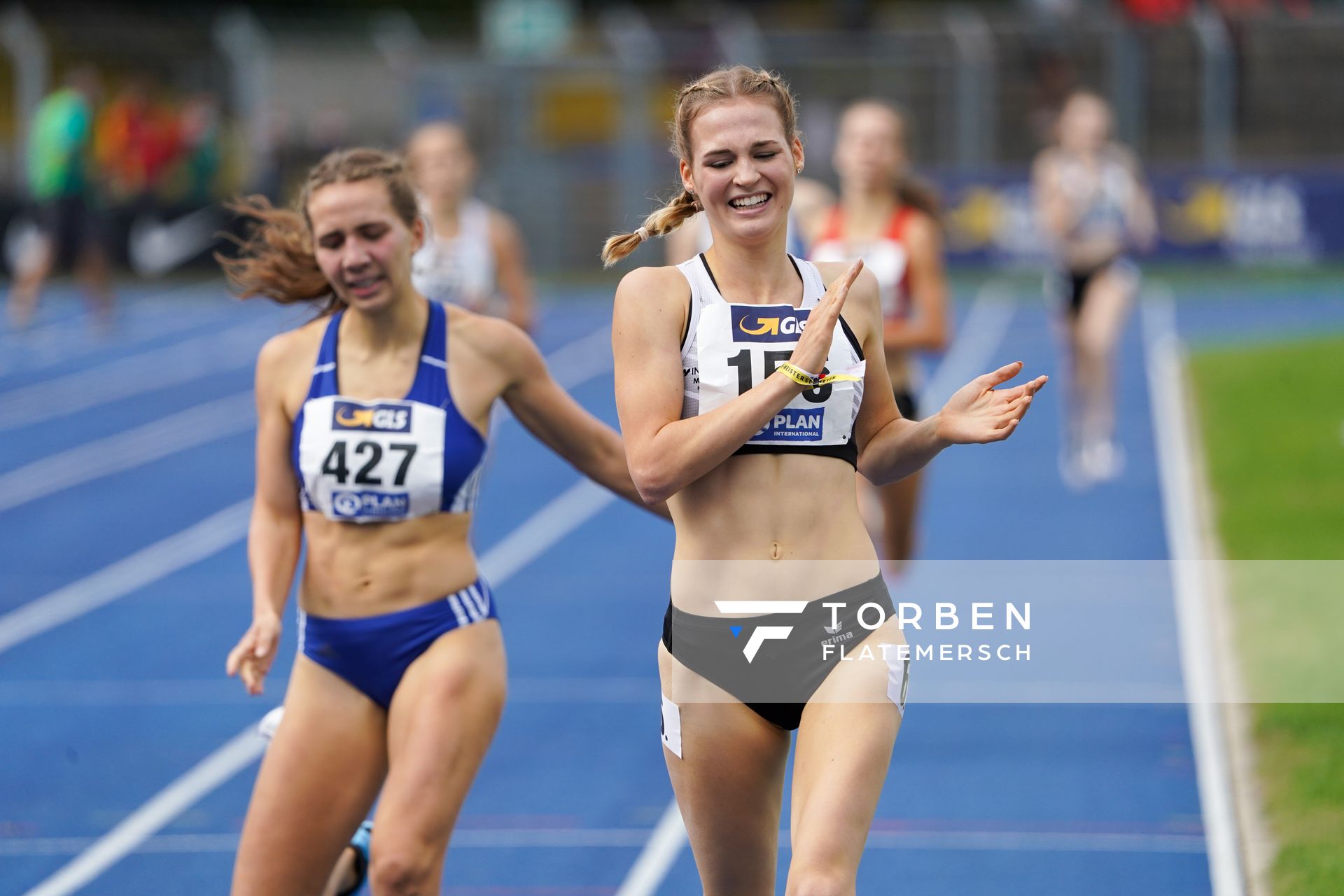 Rieke Emmrich (LC Nordhorn) am 06.09.2020 waehrend den deutschen Leichtathletik-Jugendmeisterschaften im Frankenstadion in Heilbronn (Tag 3)