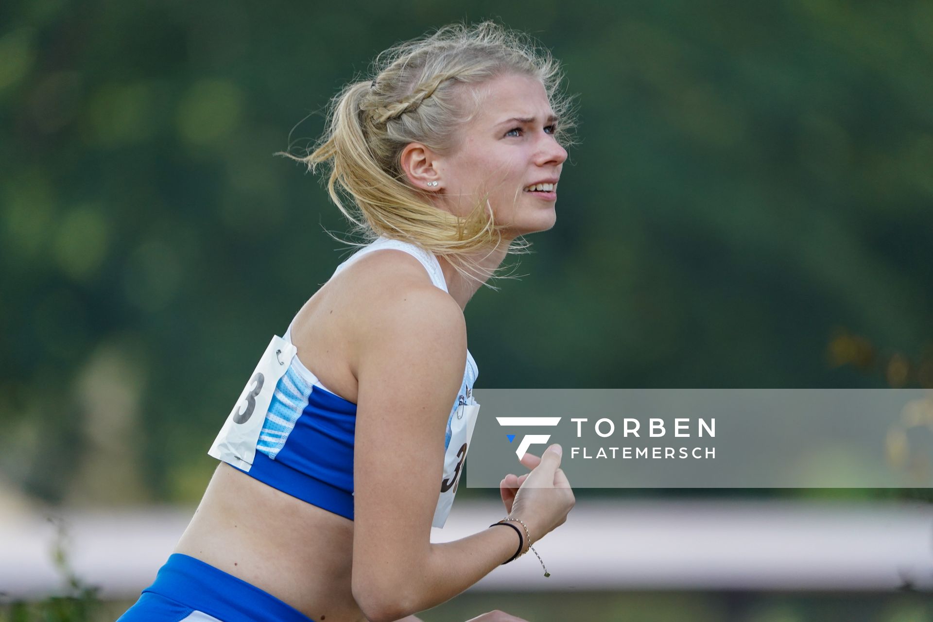 Laura Groenniger (SV Germania Twist) beim Kugelstossen am 12.09.2020 waehrend den niedersaechsischen Leichtathletik-Landesmeisterschaften im Erika-Fisch-Stadion in Hannover (Tag 1)