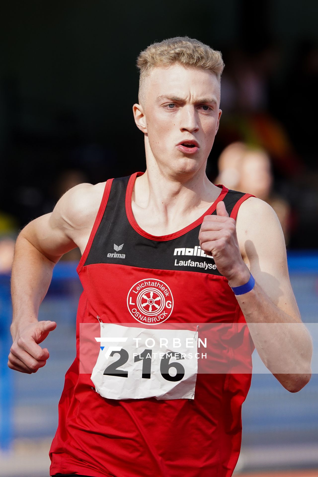 Andre Rohling (LG Osnabrueck) am 13.09.2020 waehrend den niedersaechsischen Leichtathletik-Landesmeisterschaften im Erika-Fisch-Stadion in Hannover (Tag 2)