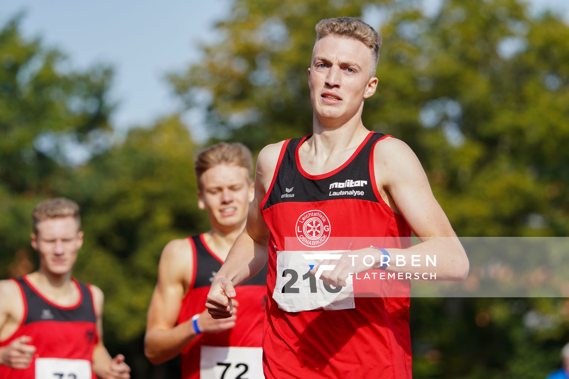 Andre Rohling (LG Osnabrueck) am 13.09.2020 waehrend den niedersaechsischen Leichtathletik-Landesmeisterschaften im Erika-Fisch-Stadion in Hannover (Tag 2)