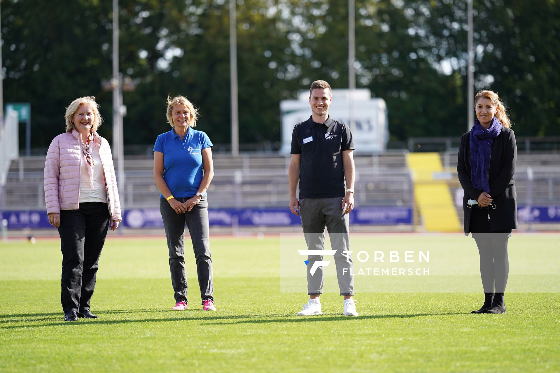 Jan Gutzeit am 19.09.2020 waehrend den niedersaechsischen Leichtathletik-Landesmeisterschaften U18/U20 im Stadion am Marschweg in Oldenburg (Tag 1)