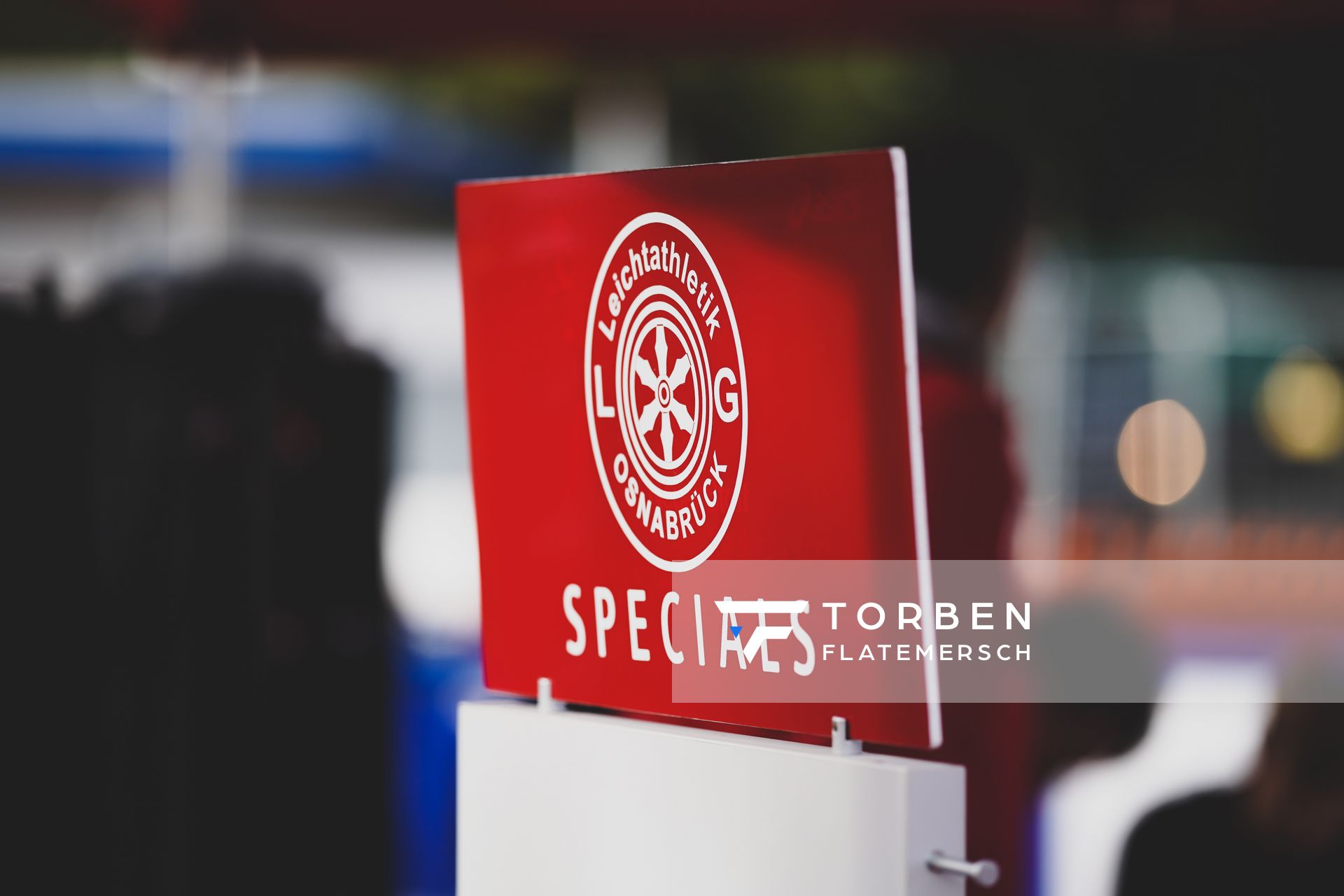 Kleiderstaender LGO Specials am 02.10.2020 im Sportpark Gretesch beim Staffelwettkampf der LG Osnabrueck