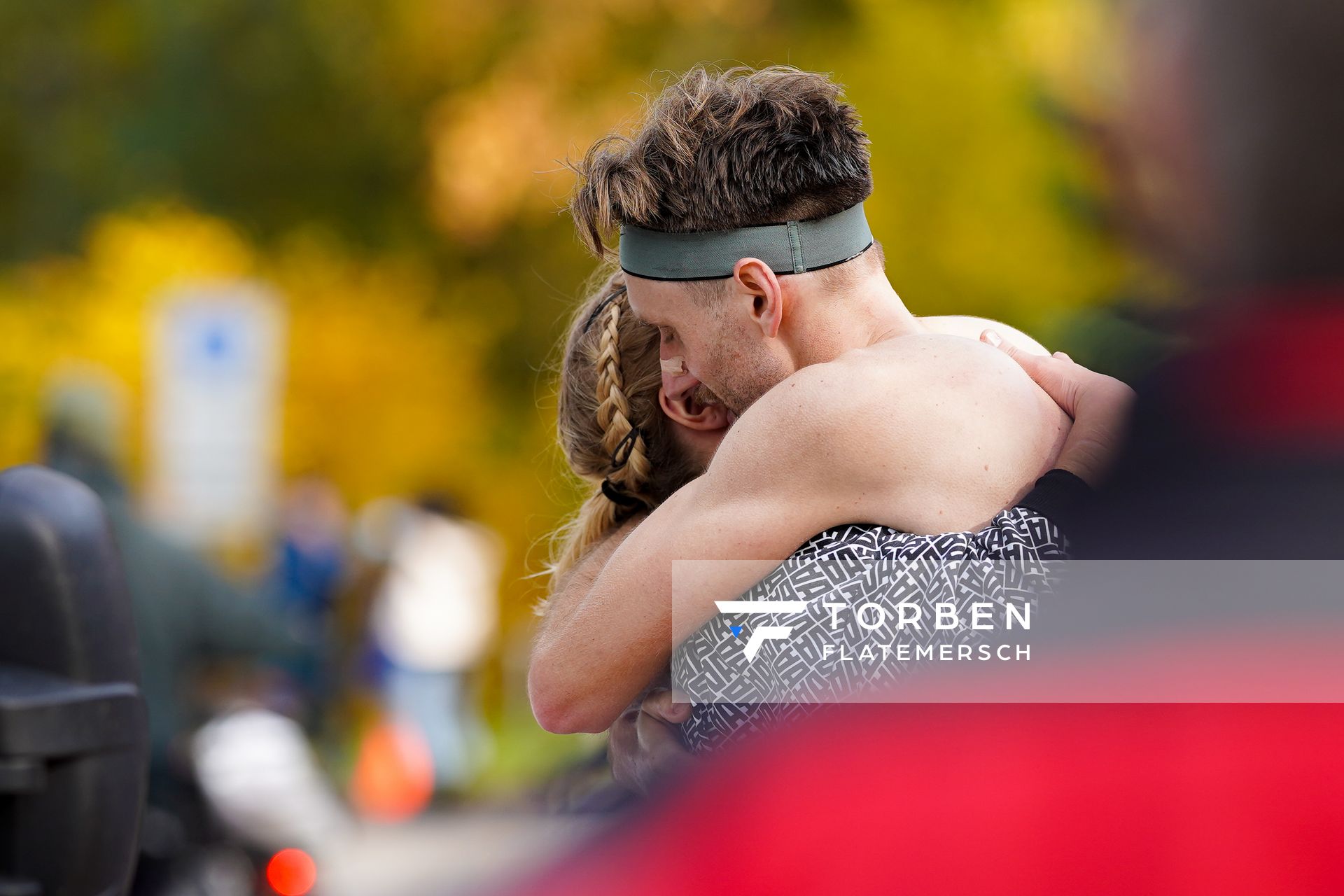 Maik Wollherr (OFV Ostercappeln) am 25.10.2020 beim BLN 42195 Halbmarathon & Marathon in Bernoewe (Stadt Oranienburg)