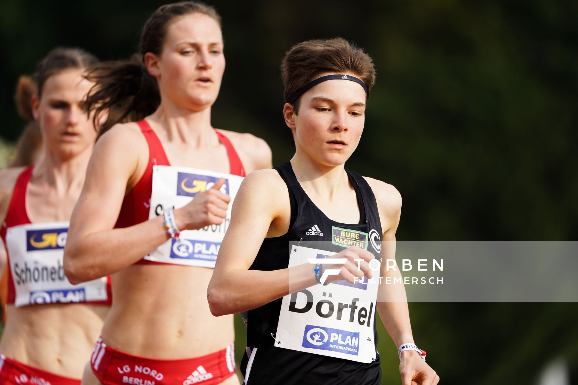 Blanka Doerfel (SCC Berlin) am 01.05.2021 waehrend der Deutschen Meisterschaften Langstrecke im Otto-Schott-Sportzentrum in Mainz