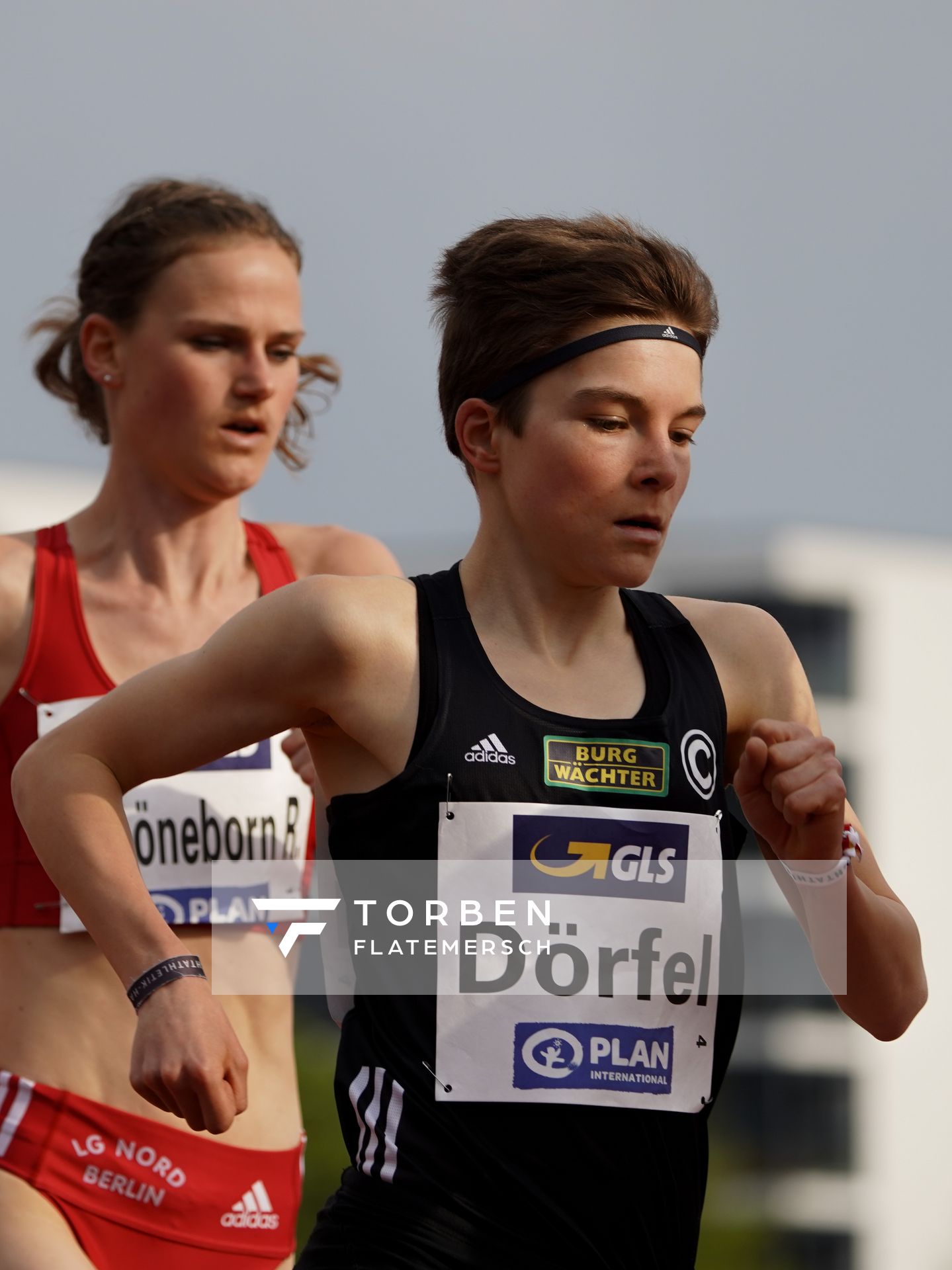 Blanka Doerfel (SCC Berlin) am 01.05.2021 waehrend der Deutschen Meisterschaften Langstrecke im Otto-Schott-Sportzentrum in Mainz