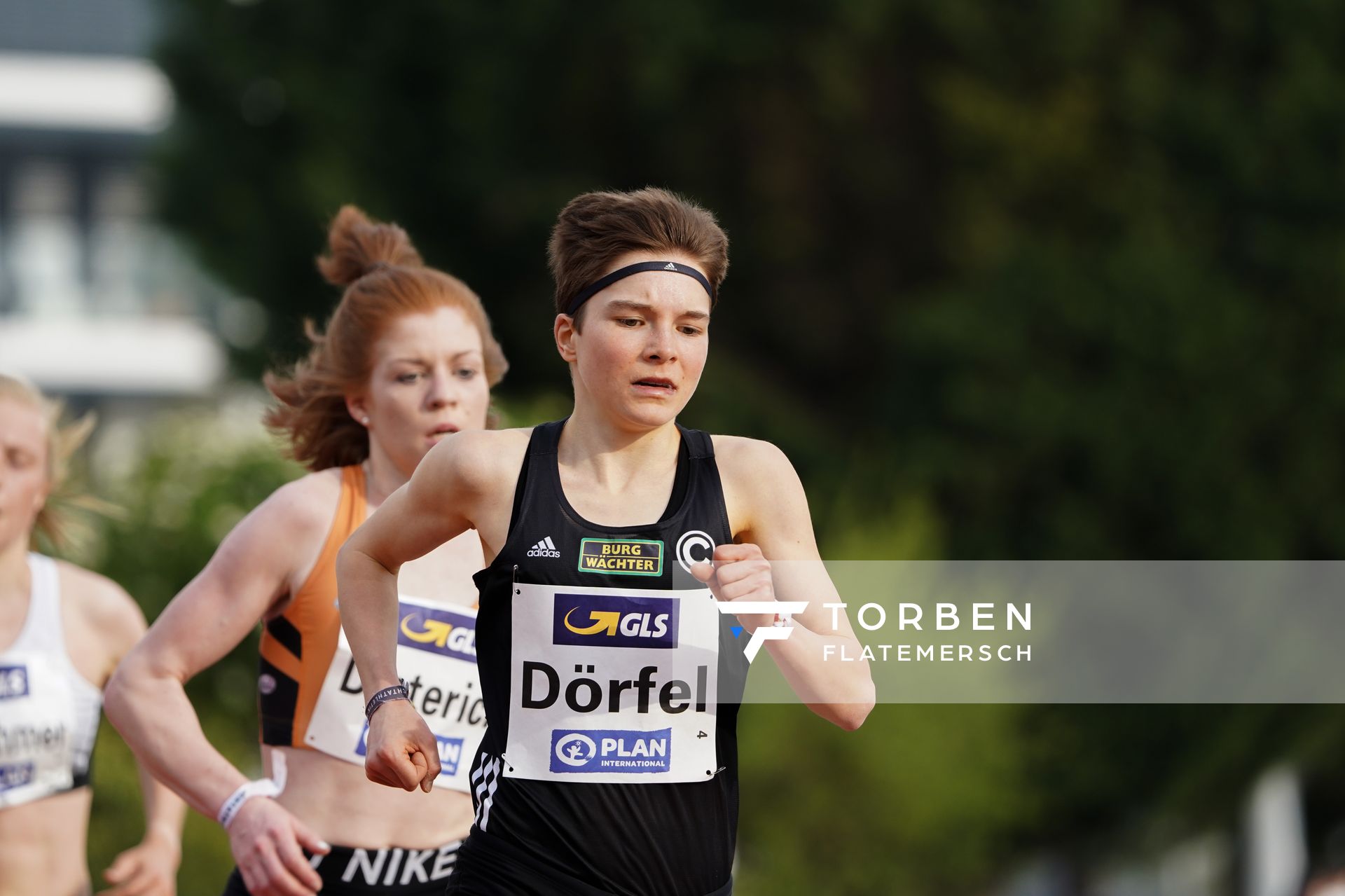 Blanka Doerfel (SCC Berlin) am 01.05.2021 waehrend der Deutschen Meisterschaften Langstrecke im Otto-Schott-Sportzentrum in Mainz