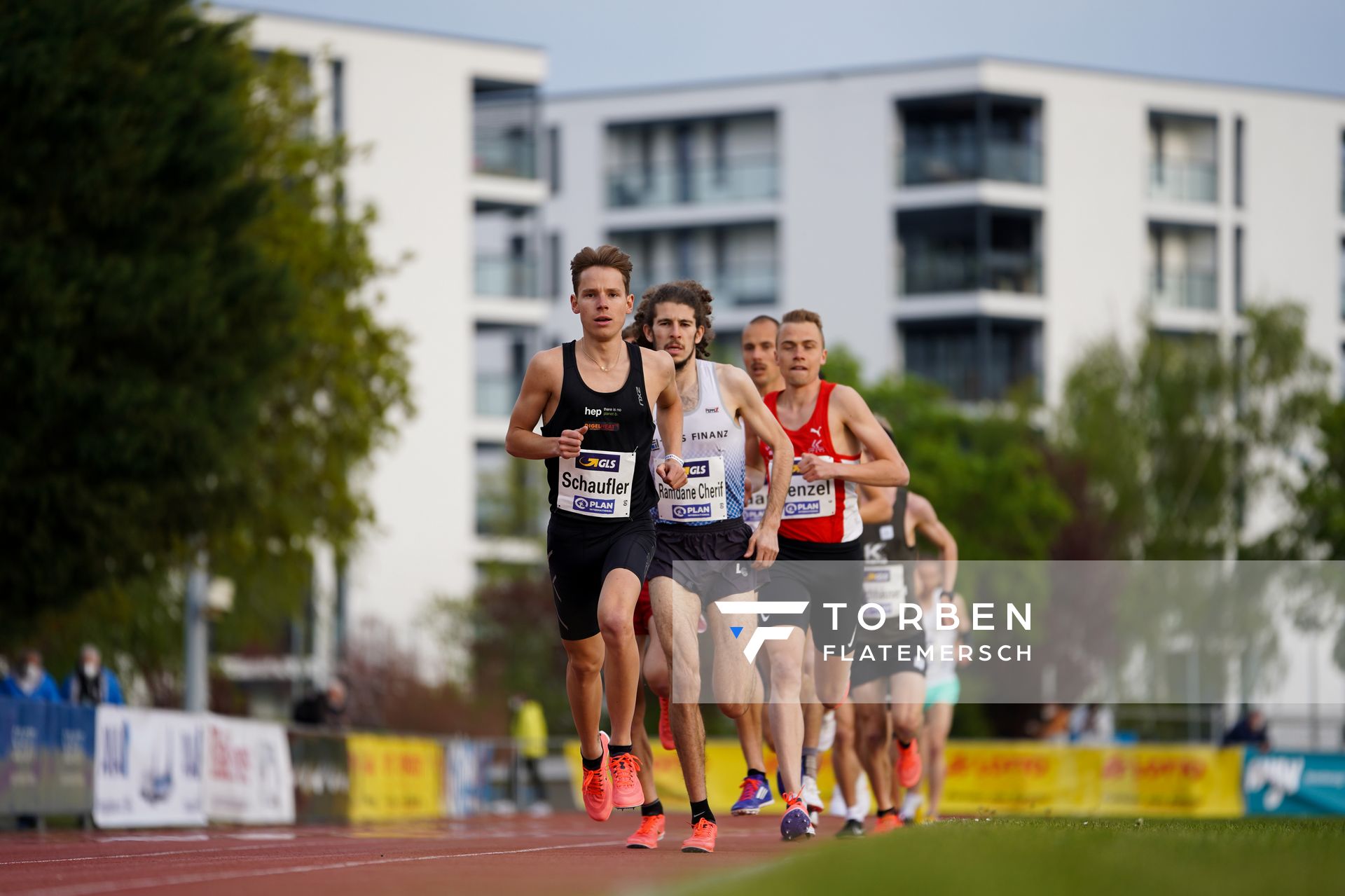 Jannik Schaufler (MTG Mannheim) am 01.05.2021 waehrend der Deutschen Meisterschaften Langstrecke im Otto-Schott-Sportzentrum in Mainz