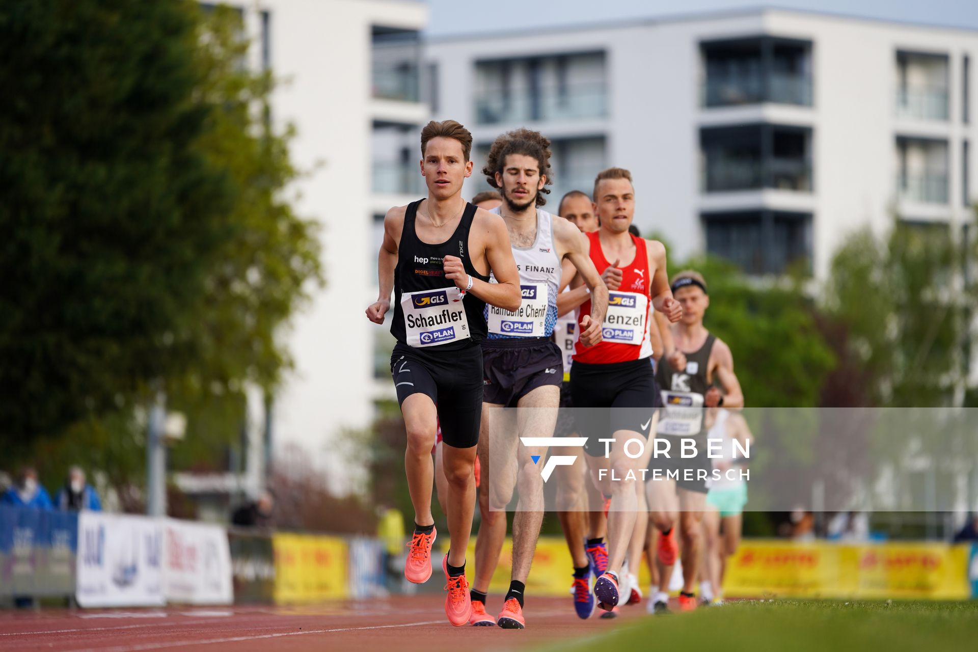 Jannik Schaufler (MTG Mannheim) am 01.05.2021 waehrend der Deutschen Meisterschaften Langstrecke im Otto-Schott-Sportzentrum in Mainz