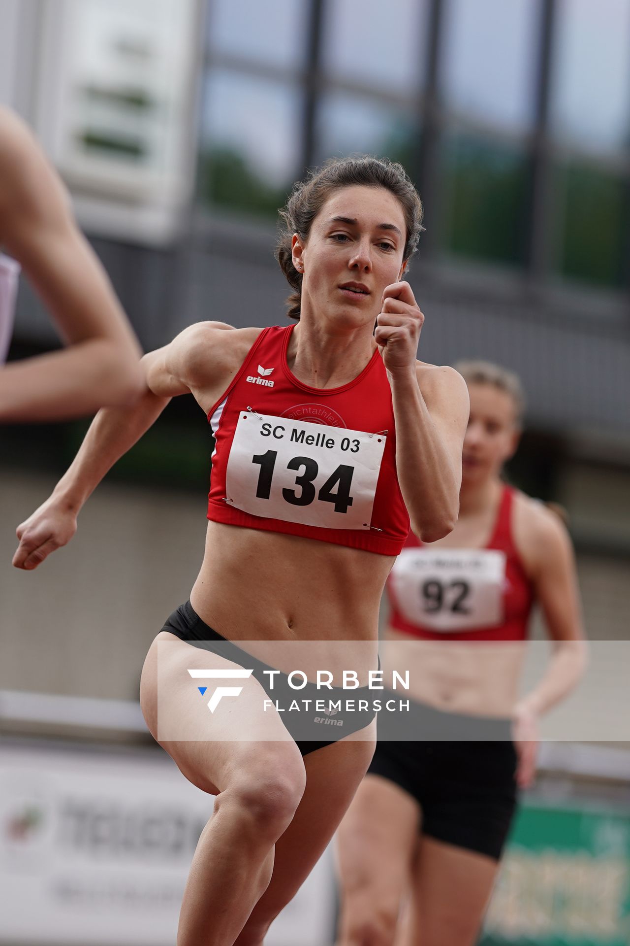 Marie Zepter (LG Osnabrueck) am 29.05.2021 waehrend des Frank Ruediger Sportfestes auf dem Carl-Starcke-Platz in Melle