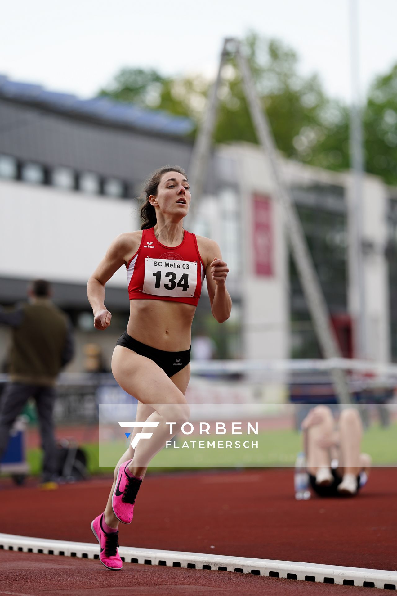 Marie Zepter (LG Osnabrueck) am 29.05.2021 waehrend des Frank Ruediger Sportfestes auf dem Carl-Starcke-Platz in Melle