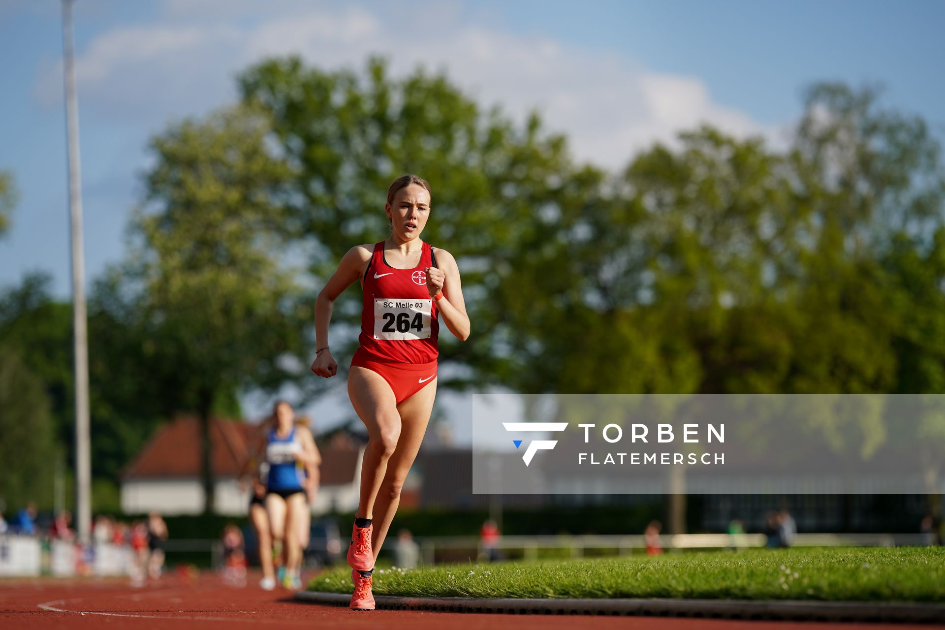 Annasophie Drees (TSV Bayer 04 Leverkusen) am 29.05.2021 waehrend des Frank Ruediger Sportfestes auf dem Carl-Starcke-Platz in Melle