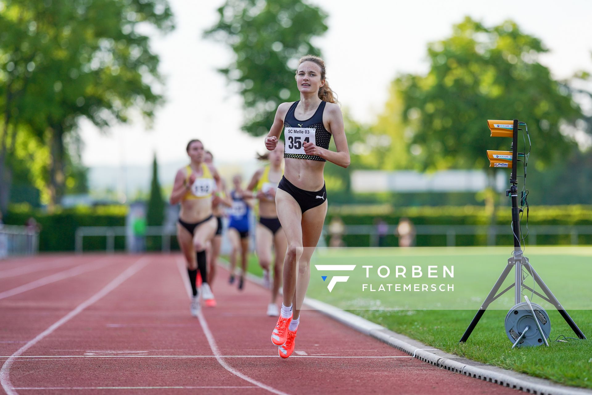 Xenia Krebs (VfL Loeningen) am 29.05.2021 waehrend des Frank Ruediger Sportfestes auf dem Carl-Starcke-Platz in Melle