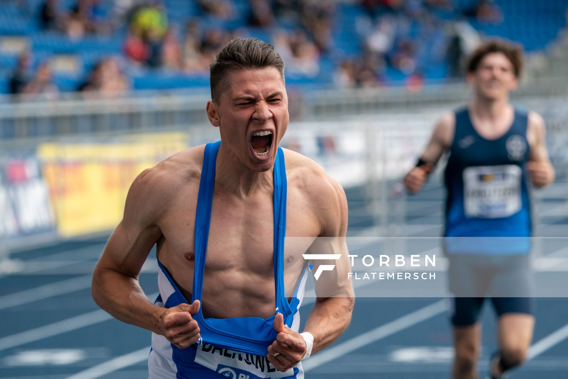 Erik Balnuweit (TV Wattenscheid 01) am 05.06.2021 waehrend den deutschen Leichtathletik-Meisterschaften 2021 im Eintracht-Stadion in Braunschweig