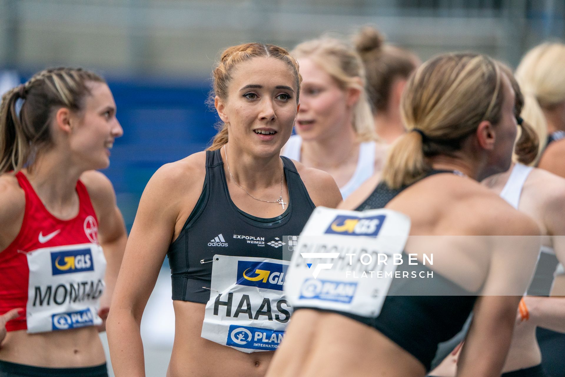 Rebekka Haase (Sprintteam Wetzlar) am 05.06.2021 waehrend den deutschen Leichtathletik-Meisterschaften 2021 im Eintracht-Stadion in Braunschweig