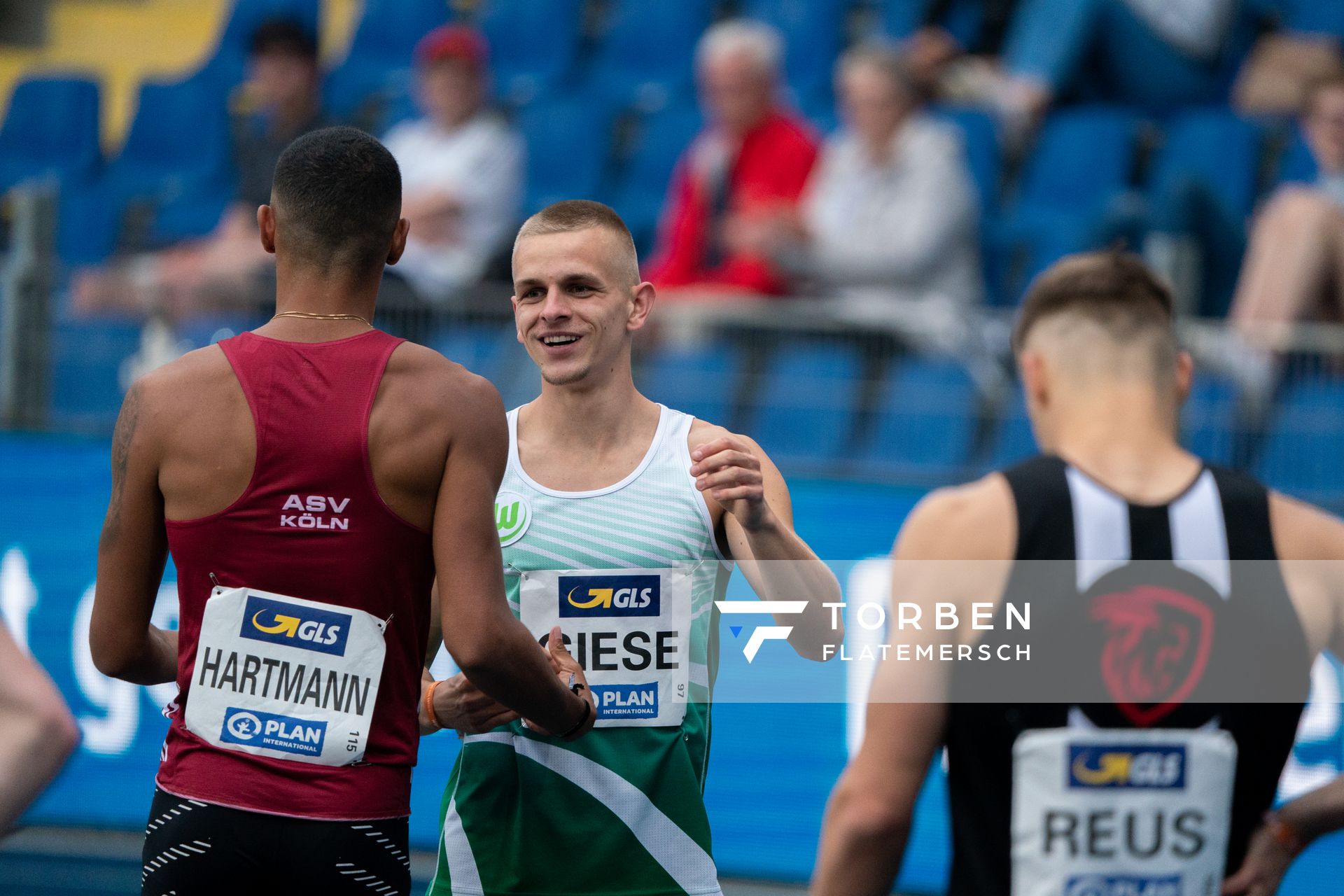 Niels Torben Giese (VfL Wolfsburg) am 05.06.2021 waehrend den deutschen Leichtathletik-Meisterschaften 2021 im Eintracht-Stadion in Braunschweig