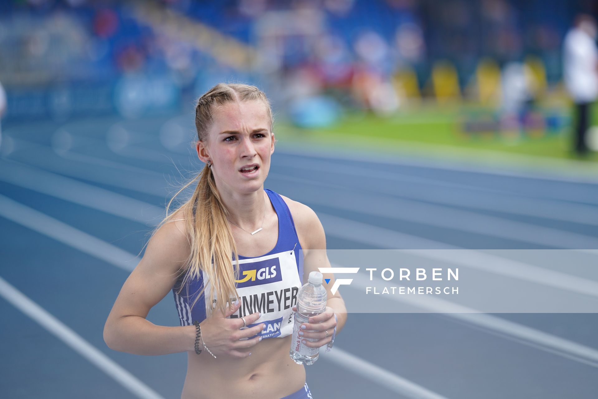 Lucy Steinmeyer (Leichtathletik-Club Luebeck) am 05.06.2021 waehrend den deutschen Leichtathletik-Meisterschaften 2021 im Eintracht-Stadion in Braunschweig