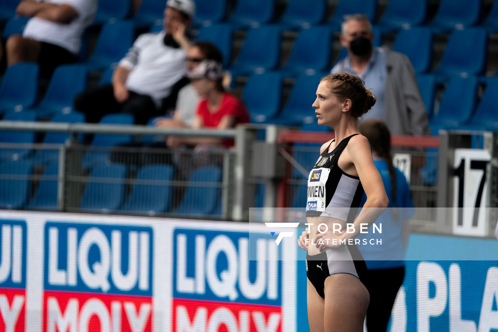 Imke Onnen (Hannover 96) am 05.06.2021 waehrend den deutschen Leichtathletik-Meisterschaften 2021 im Eintracht-Stadion in Braunschweig