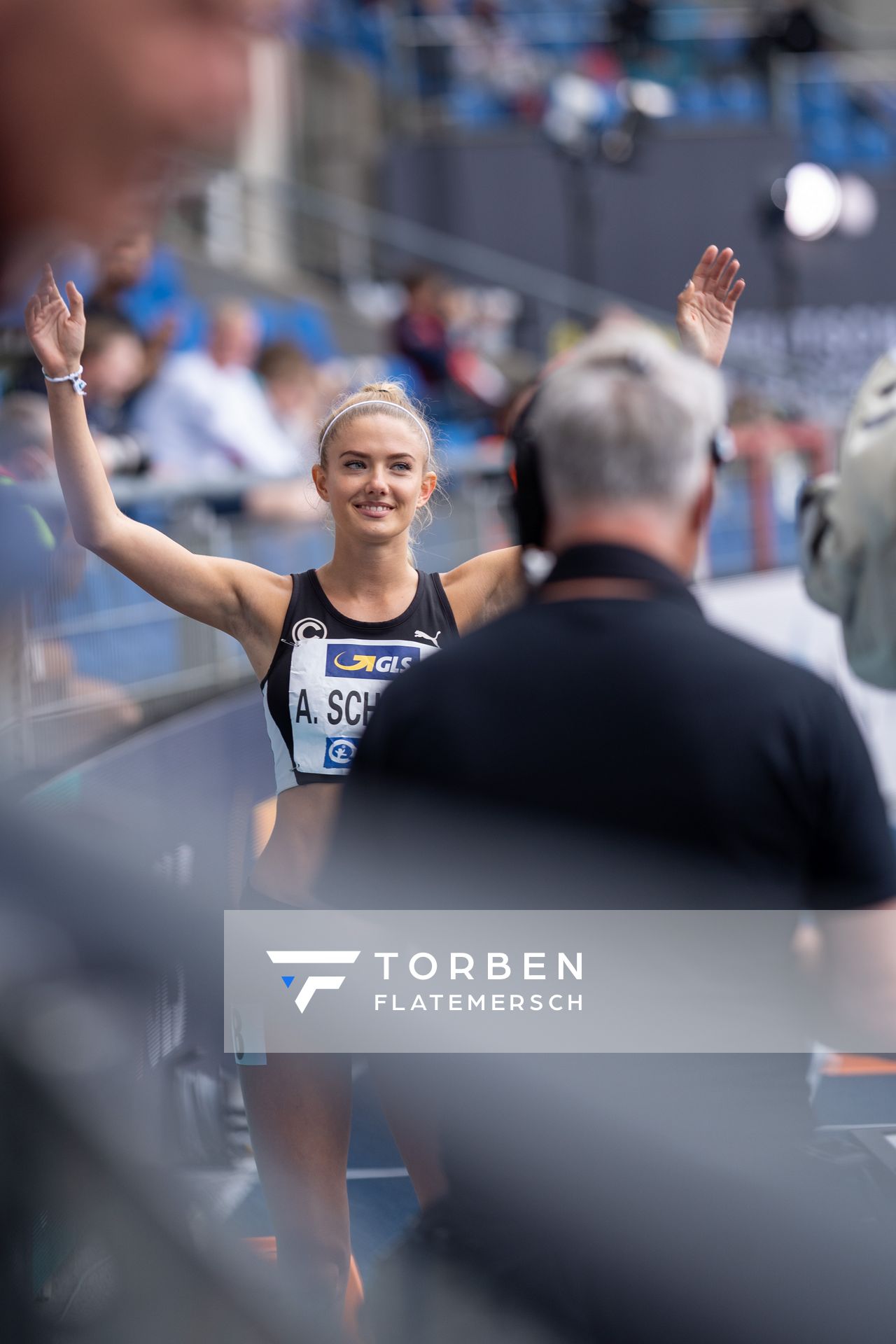 Alica Schmidt (SCC Berlin) am 06.06.2021 waehrend den deutschen Leichtathletik-Meisterschaften 2021 im Eintracht-Stadion in Braunschweig