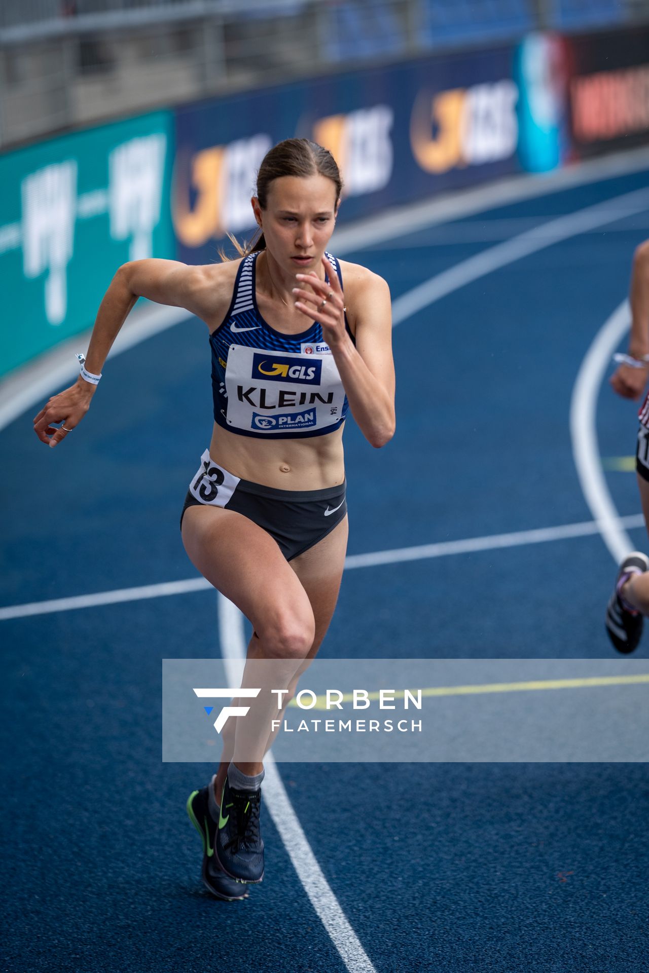 Hanna Klein (LAV Stadtwerke Tuebingen) am 06.06.2021 waehrend den deutschen Leichtathletik-Meisterschaften 2021 im Eintracht-Stadion in Braunschweig