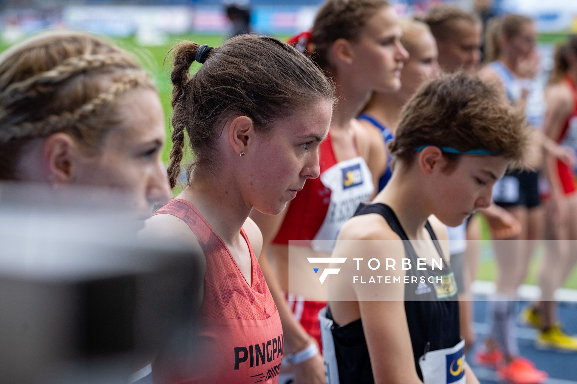 Svenja Pingpank (Hannover Athletics) am 06.06.2021 waehrend den deutschen Leichtathletik-Meisterschaften 2021 im Eintracht-Stadion in Braunschweig