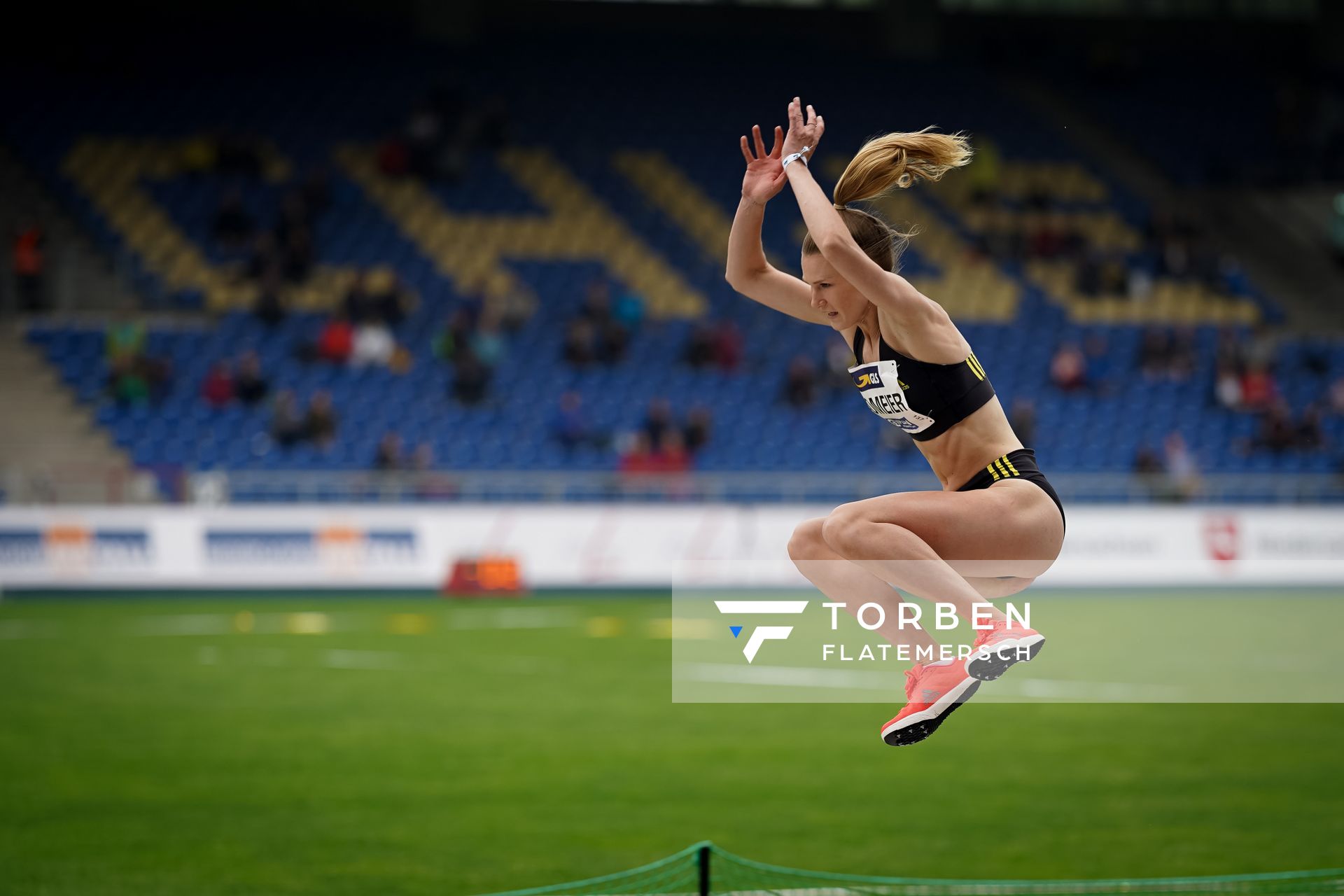 Merle Homeier (LG Goettingen) am 06.06.2021 waehrend den deutschen Leichtathletik-Meisterschaften 2021 im Eintracht-Stadion in Braunschweig