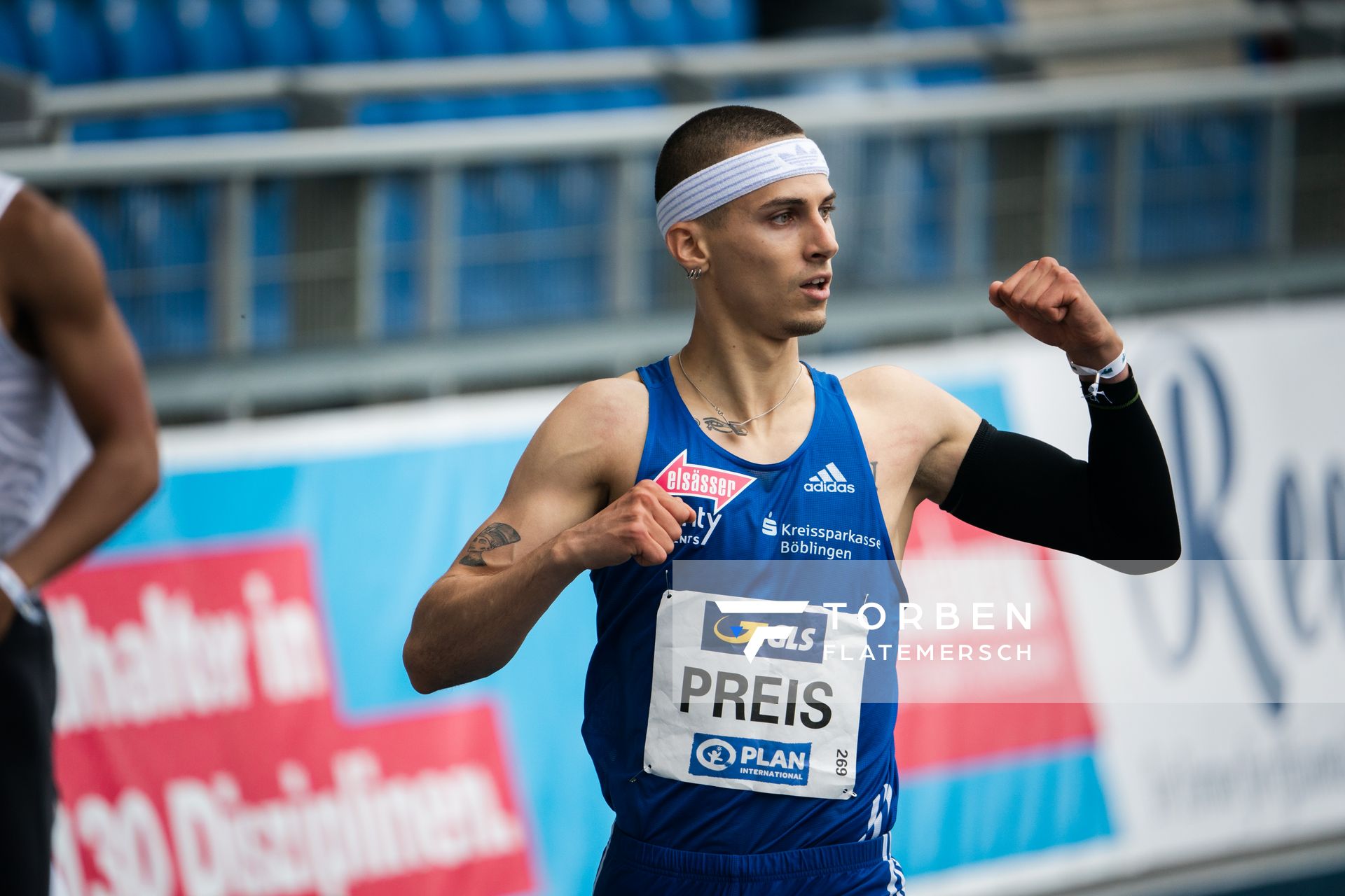 Constantin Preis (VfL Sindelfingen) am 06.06.2021 waehrend den deutschen Leichtathletik-Meisterschaften 2021 im Eintracht-Stadion in Braunschweig