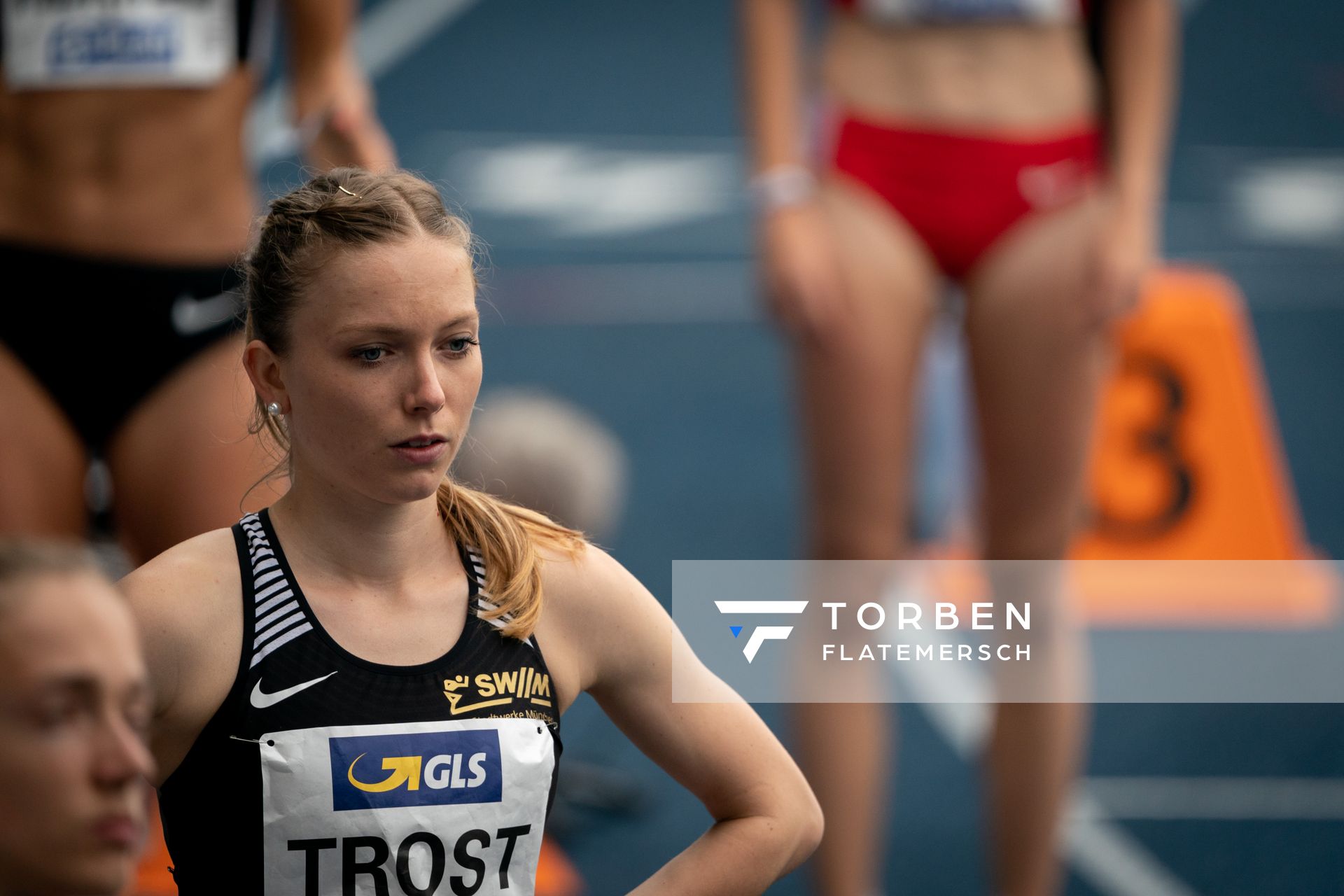 Katharina Trost (LG Stadtwerke Muenchen) am 06.06.2021 waehrend den deutschen Leichtathletik-Meisterschaften 2021 im Eintracht-Stadion in Braunschweig